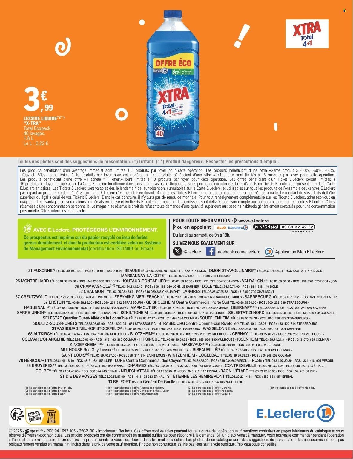 Catalogue E.LECLERC - TRAFIC POUVOIR ACHAT