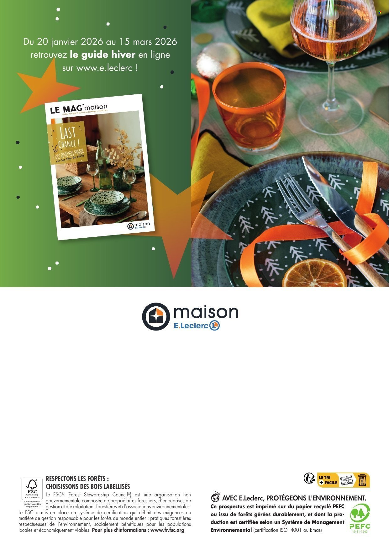 Catalogue E.LECLERC - GUIDE COLLECTION VERALEC FIN D'ANNEE 2025 (2025-12-02 - 2025-12-31)