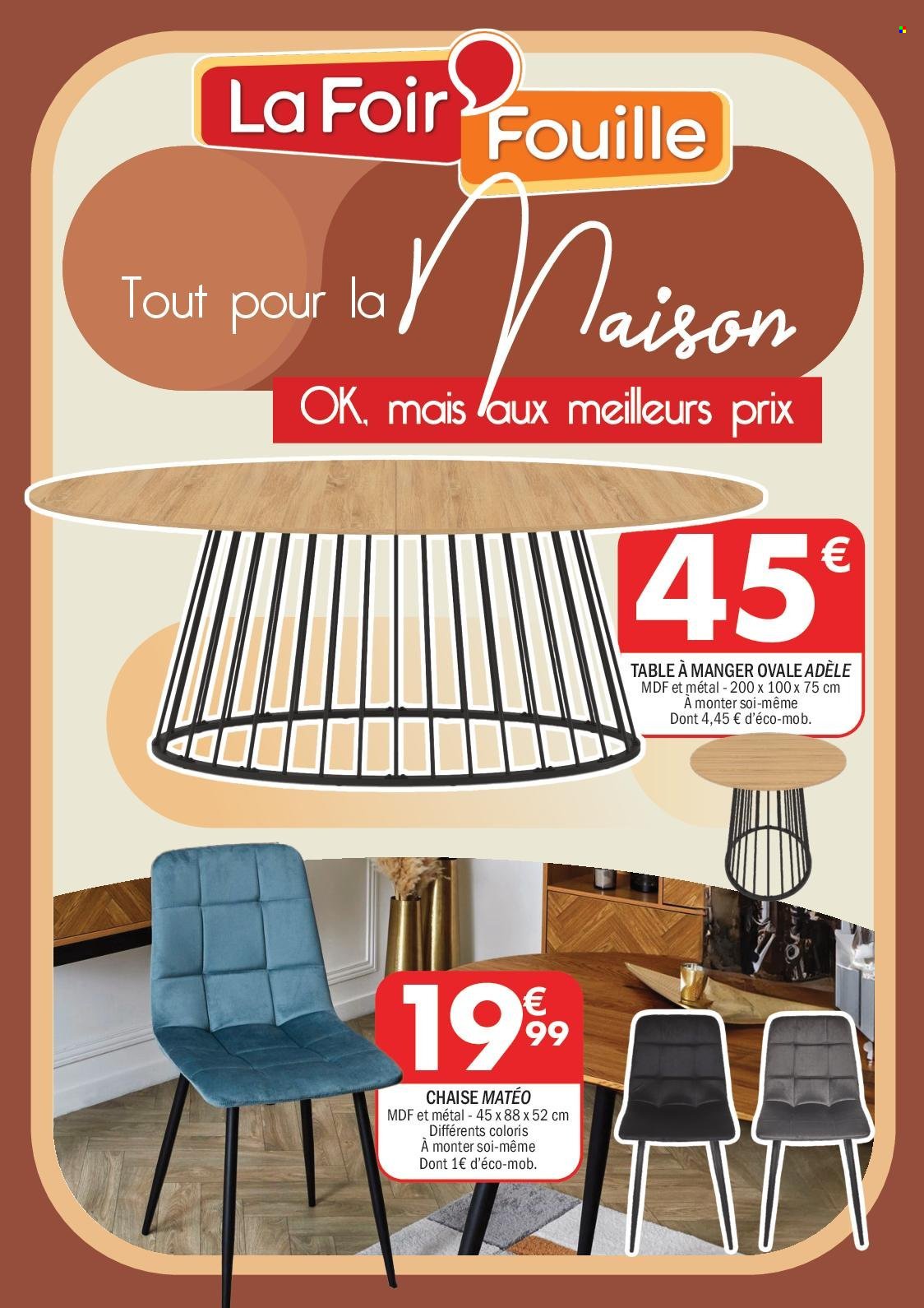 Catalogue LA FOIR'FOUILLE - Du lundi 11 mai 2026 (2026-05-11 - 2026-05-24)