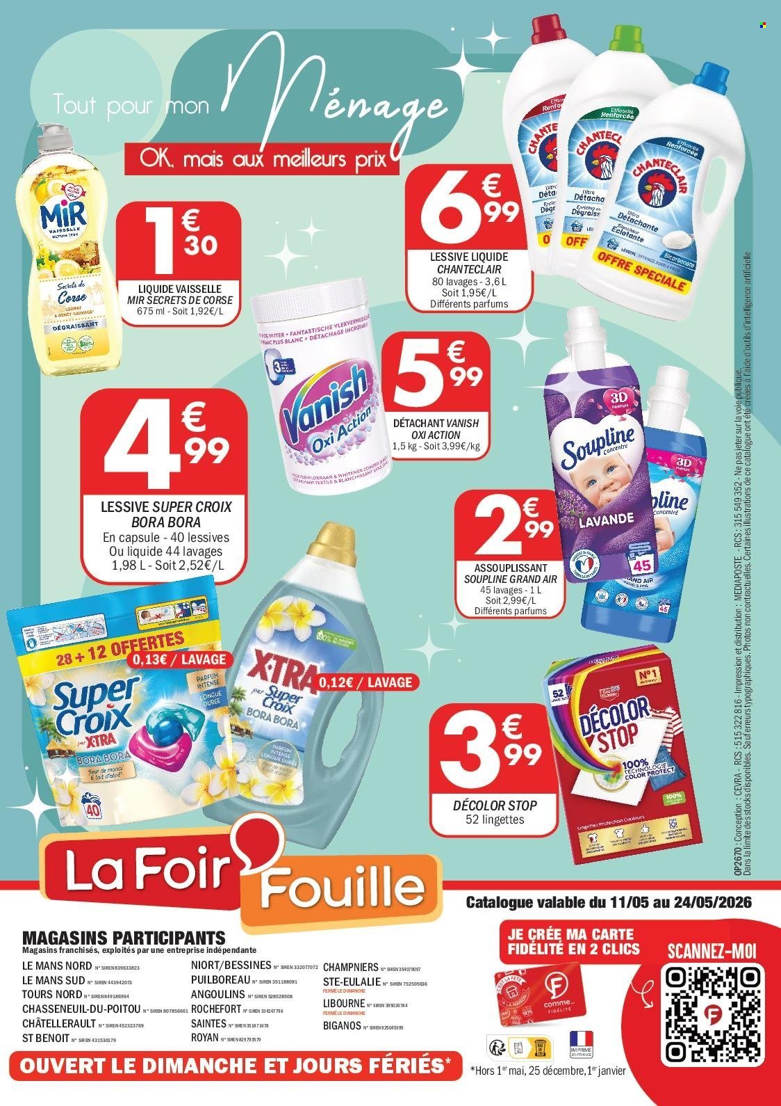 Catalogue LA FOIR'FOUILLE - Du lundi 11 mai 2026 (2026-05-11 - 2026-05-24)
