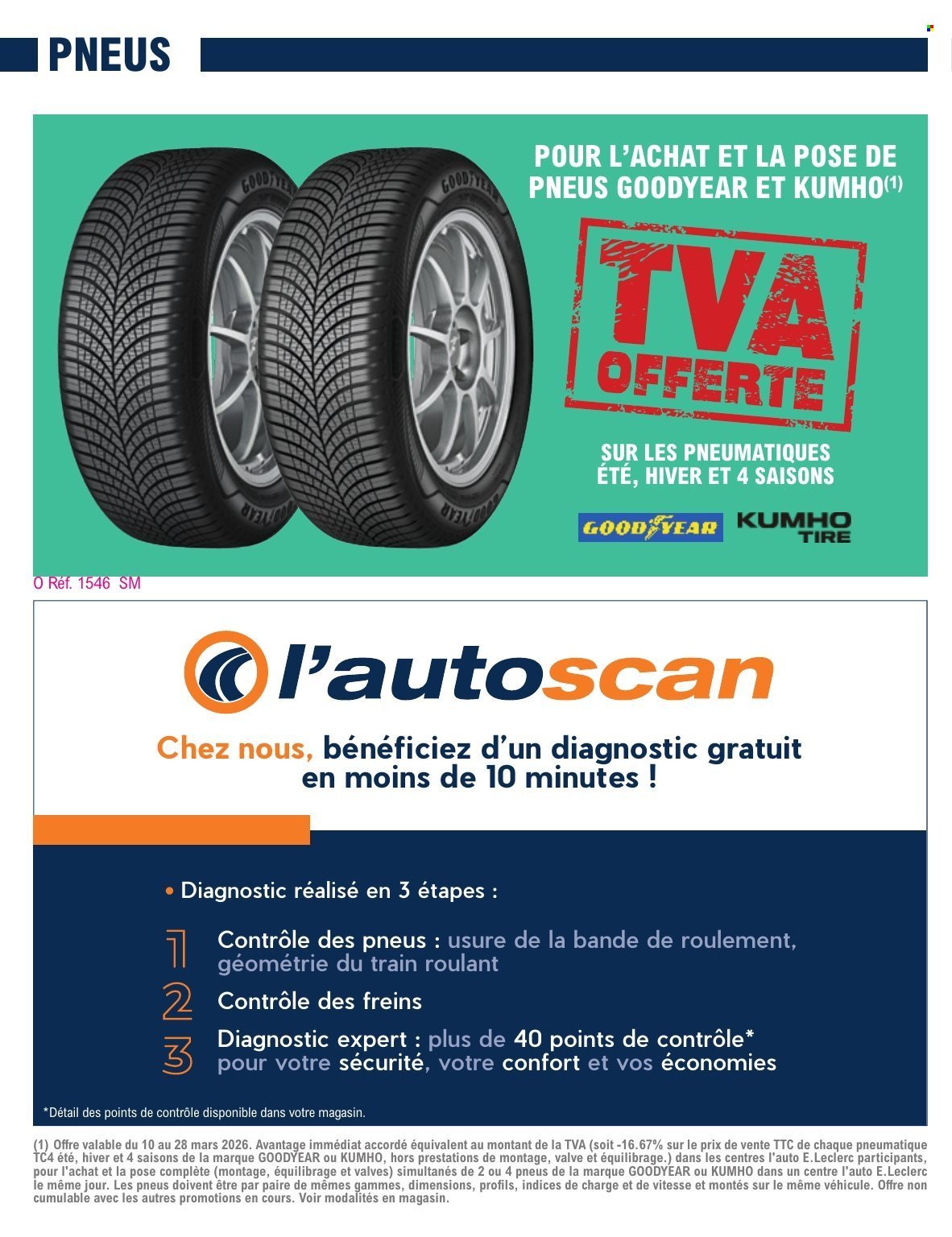 Catalogue E.LECLERC - THEMATIQUE PIECES TECHNIQUES (2026-03-10 - 2026-03-28)