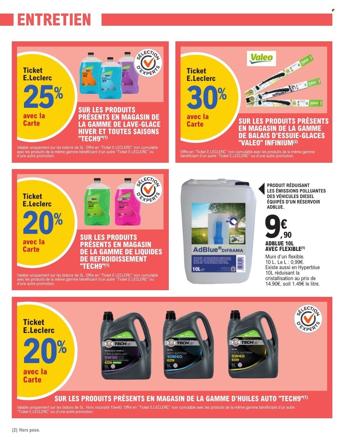 Catalogue E.LECLERC - THEMATIQUE PIECES TECHNIQUES (2026-03-10 - 2026-03-28)