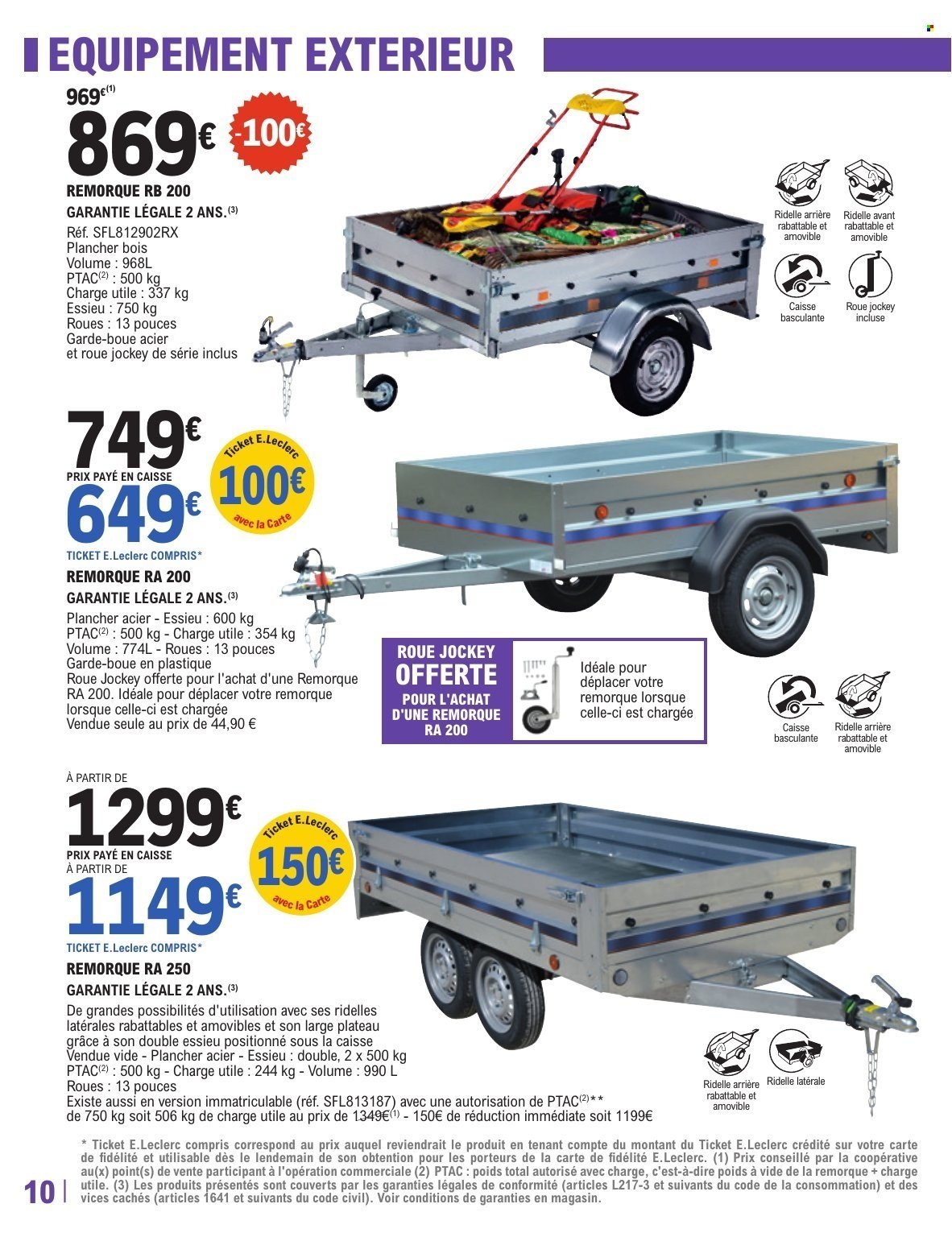 Catalogue E.LECLERC - THEMATIQUE PIECES TECHNIQUES (2026-03-10 - 2026-03-28)