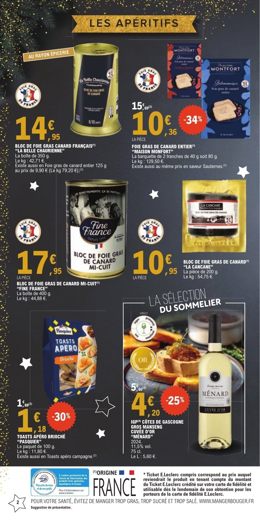 Catalogue E.LECLERC - Foie Gras (2025-12-02 - 2025-12-24)