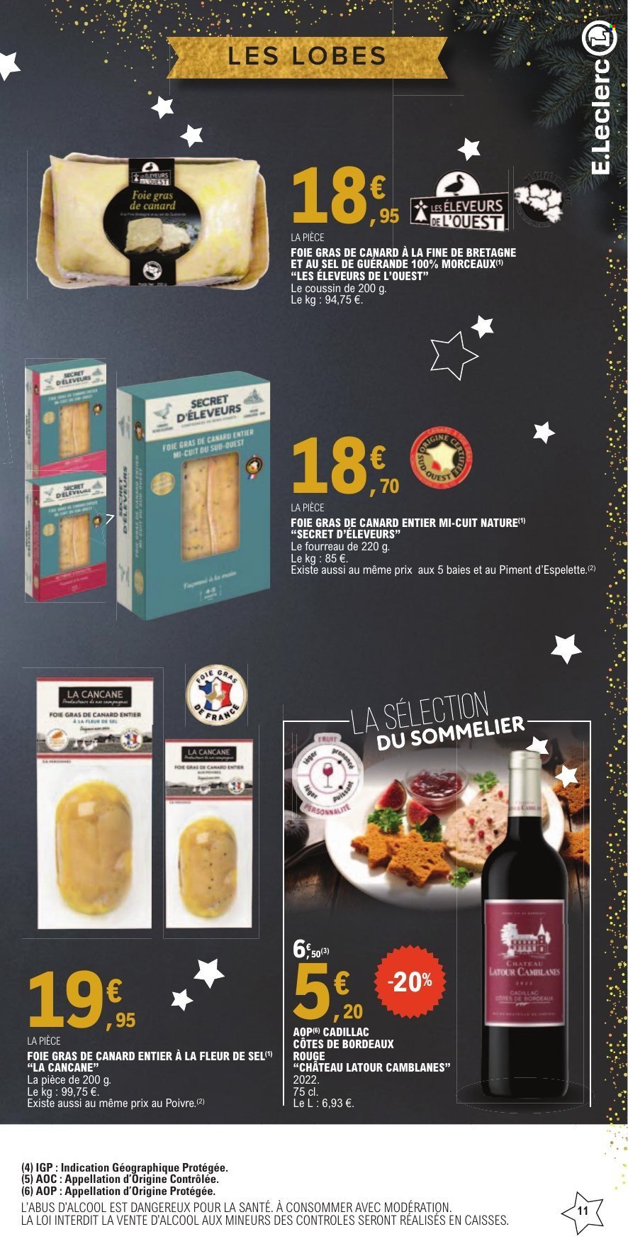Catalogue E.LECLERC - Foie Gras (2025-12-02 - 2025-12-24)