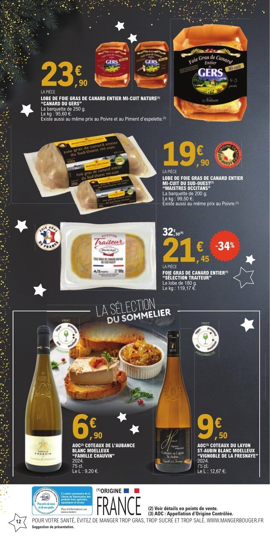 Catalogue E.LECLERC - Foie Gras (2025-12-02 - 2025-12-24)