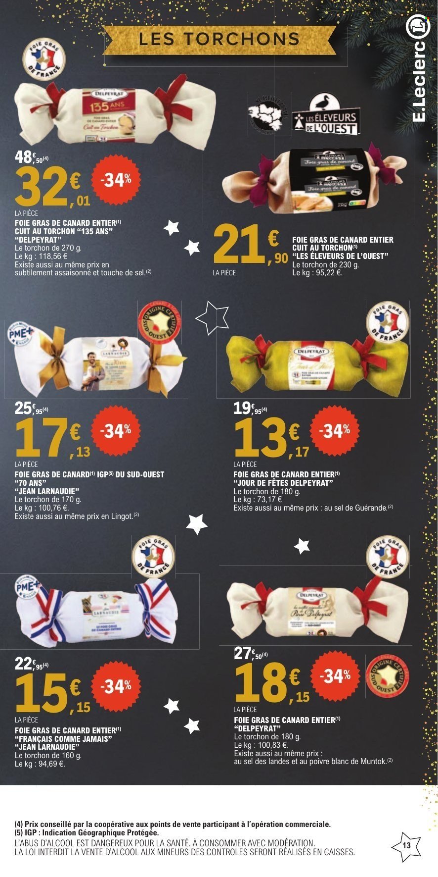 Catalogue E.LECLERC - Foie Gras (2025-12-02 - 2025-12-24)