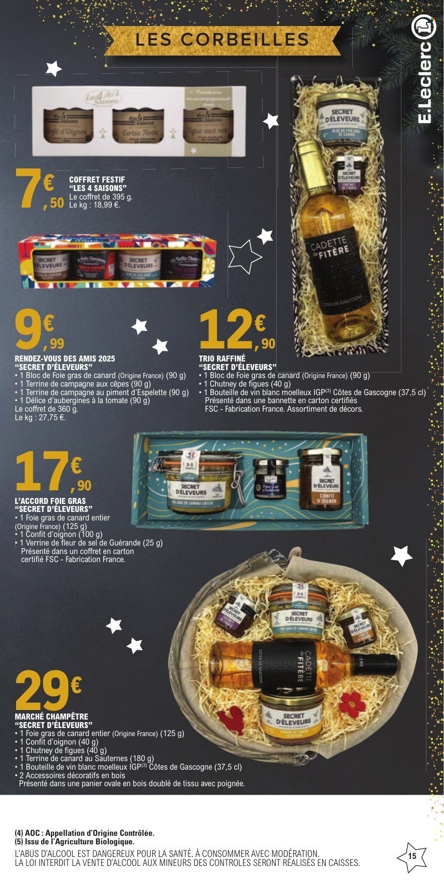 Catalogue E.LECLERC - Foie Gras (2025-12-02 - 2025-12-24)