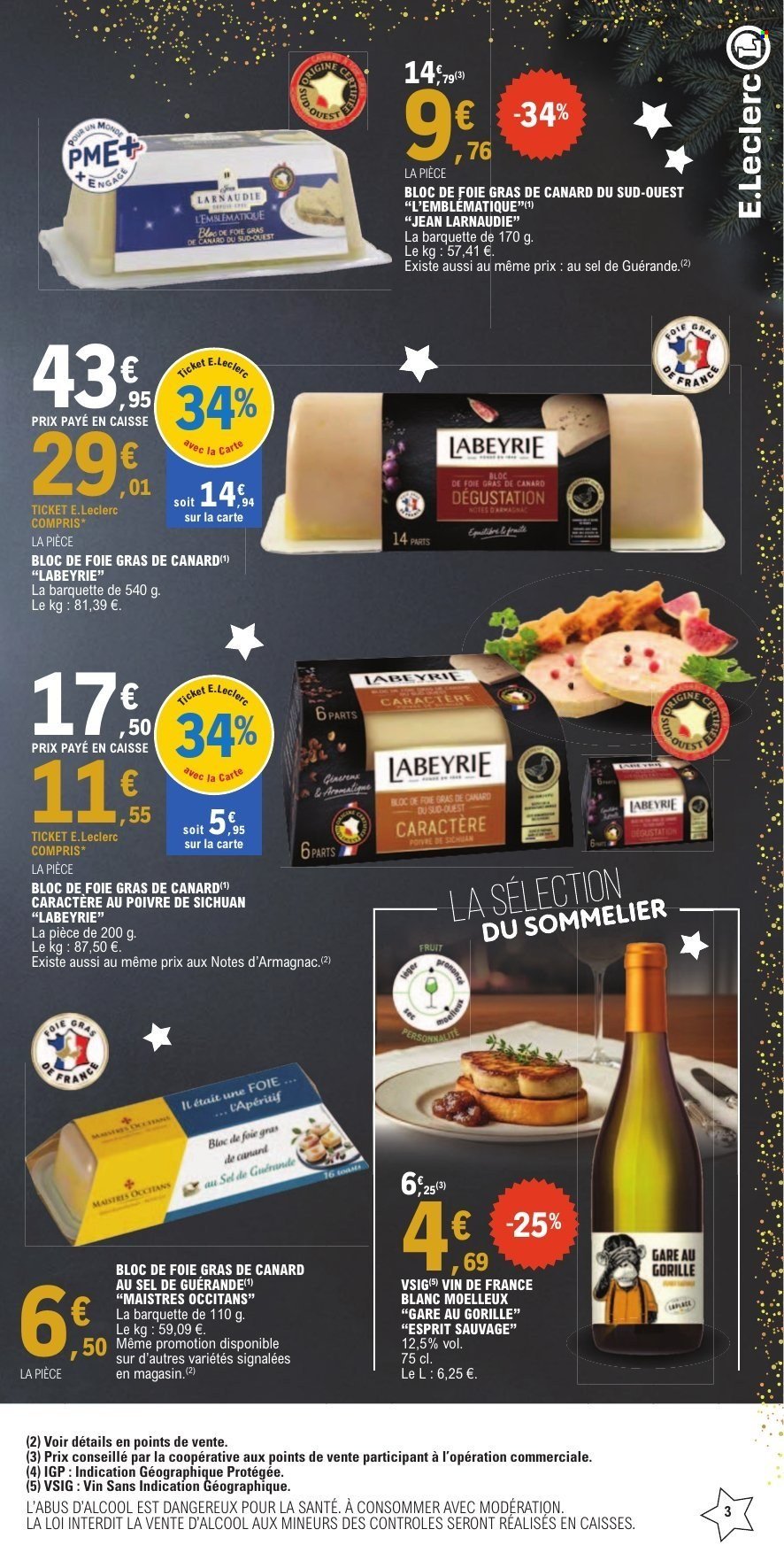 Catalogue E.LECLERC - Foie Gras (2025-12-02 - 2025-12-24)
