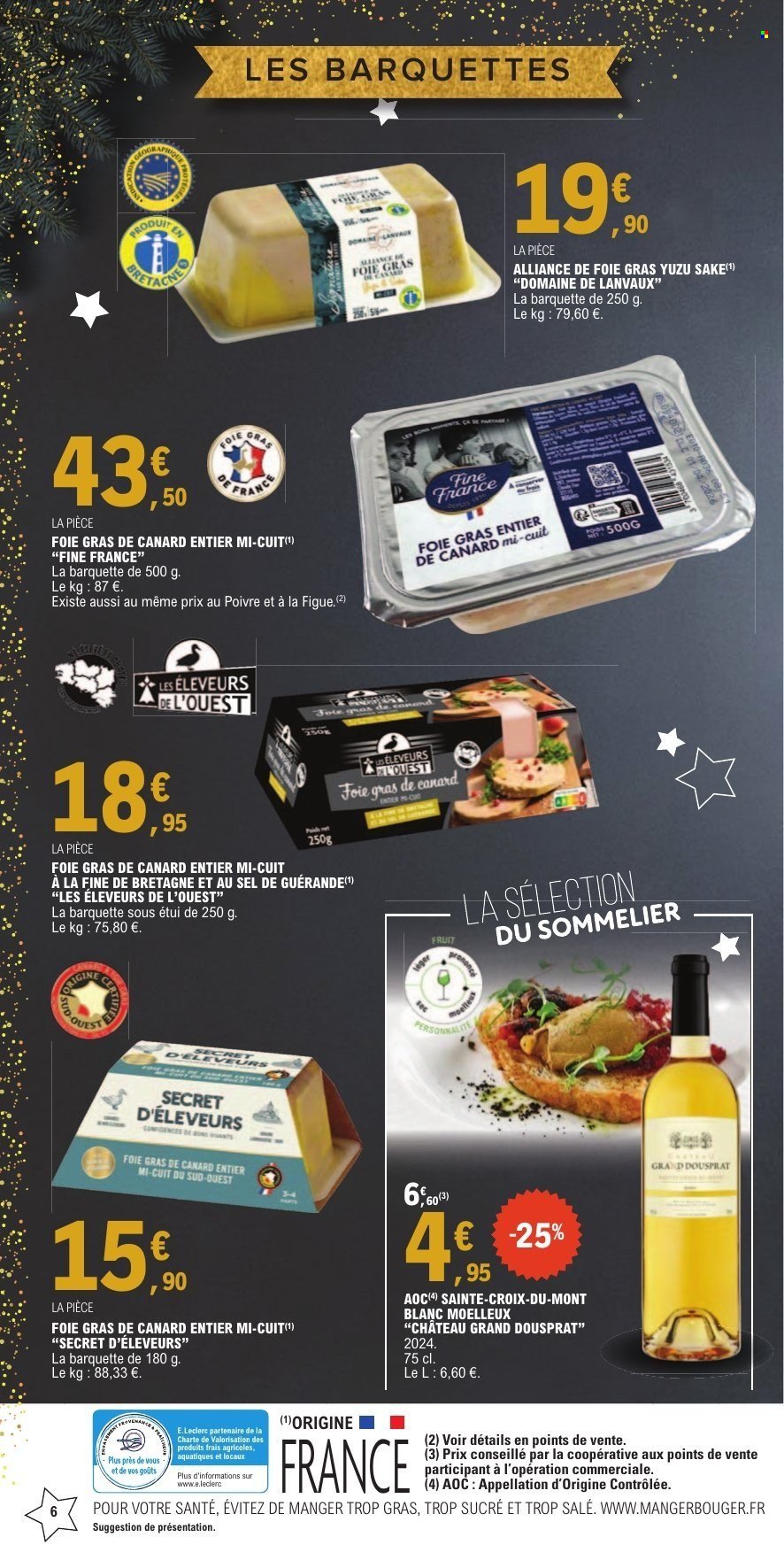 Catalogue E.LECLERC - Foie Gras (2025-12-02 - 2025-12-24)