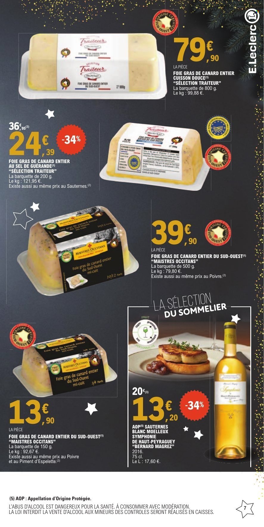 Catalogue E.LECLERC - Foie Gras (2025-12-02 - 2025-12-24)