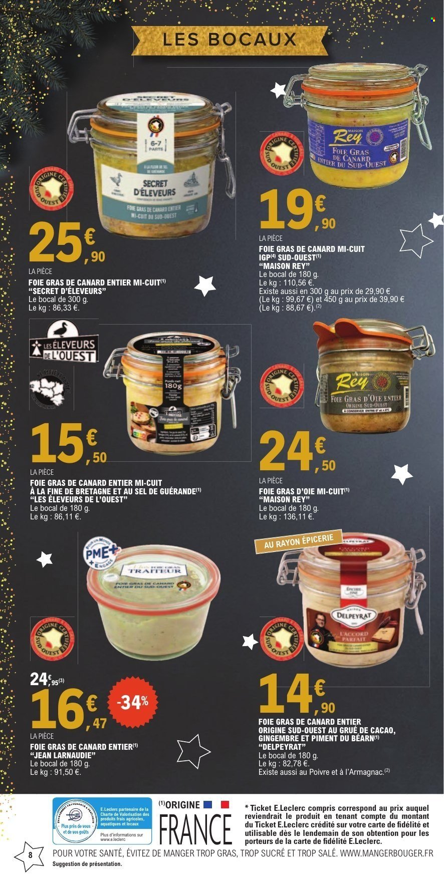 Catalogue E.LECLERC - Foie Gras (2025-12-02 - 2025-12-24)