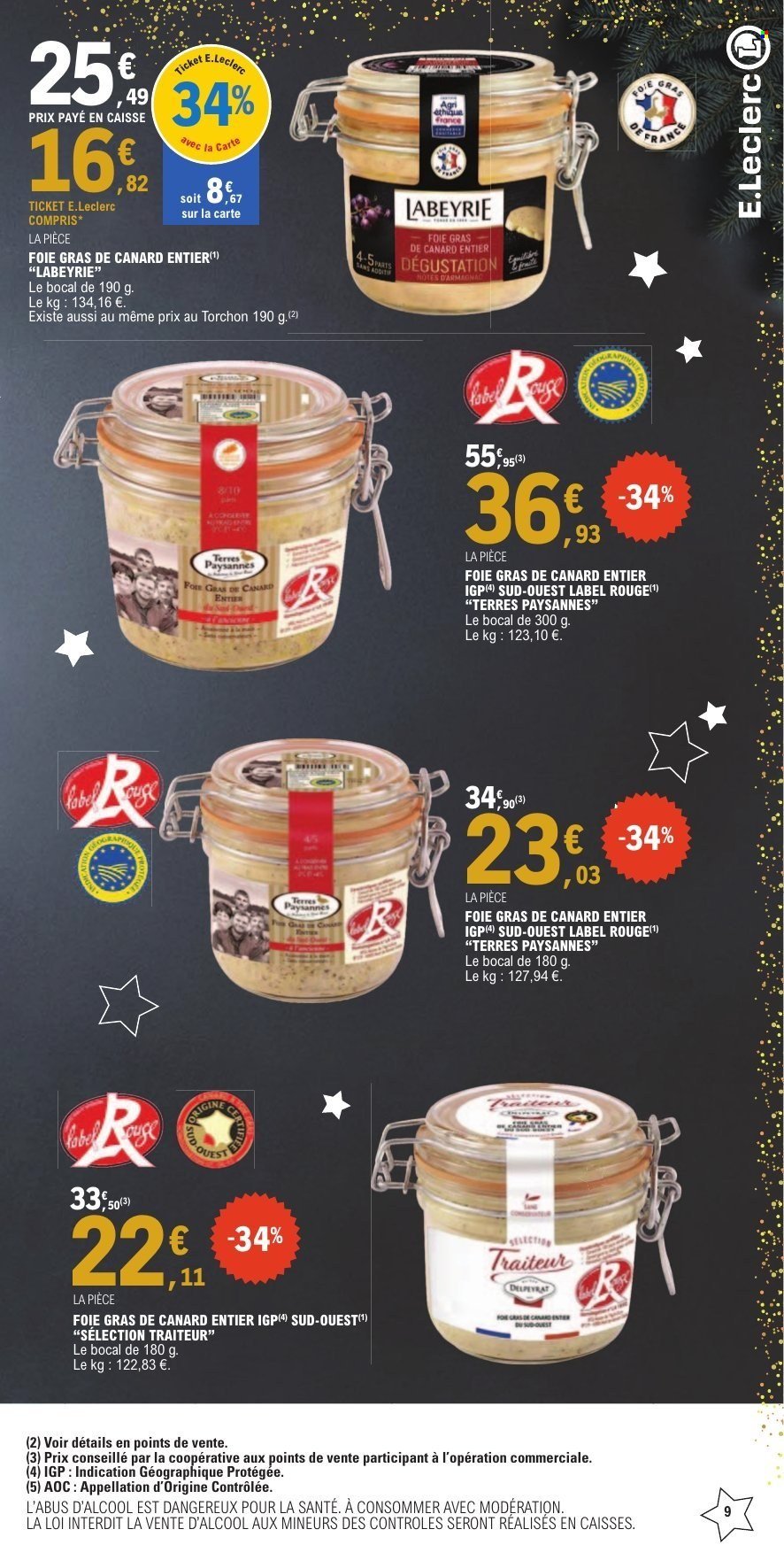 Catalogue E.LECLERC - Foie Gras (2025-12-02 - 2025-12-24)