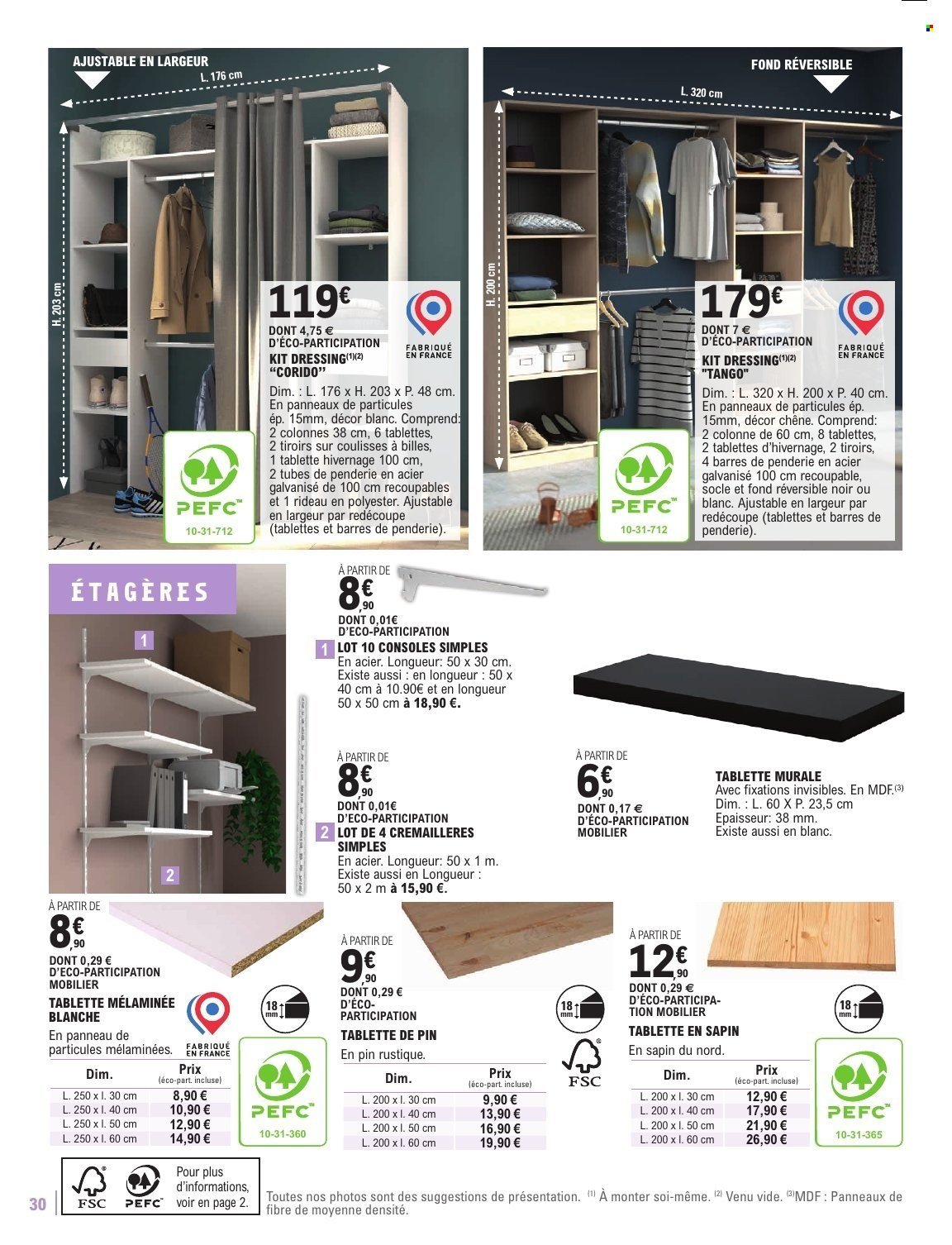 Catalogue E.LECLERC - GUIDE AMÉNAGEMENT INTÉRIEUR (2026-01-06 - 2026-02-07)