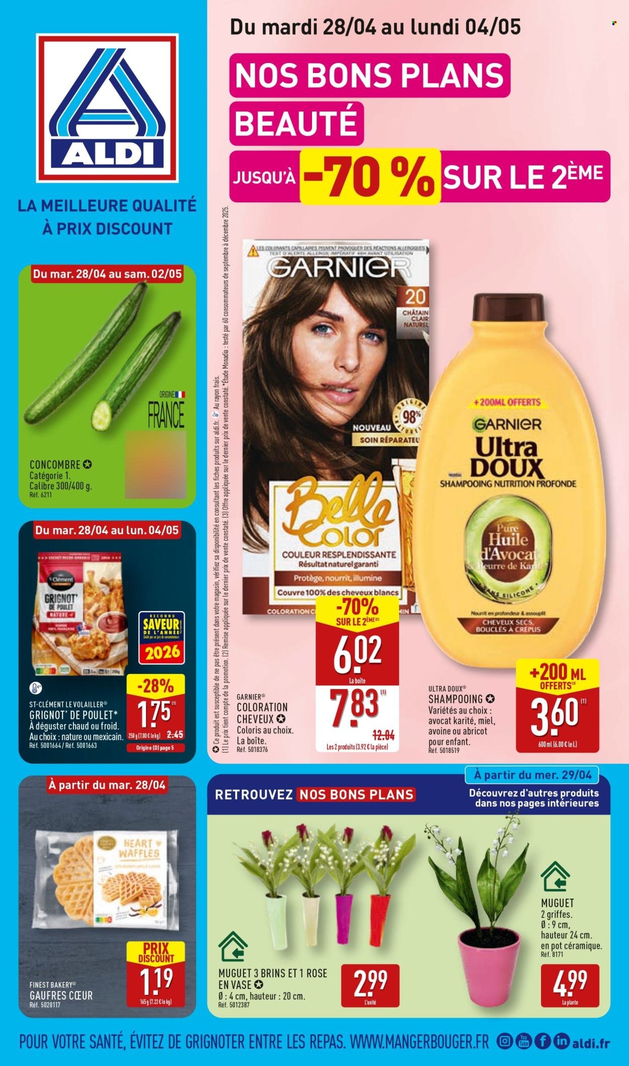 Catalogue ALDI - Nos bons plans josqu'à -70% sur le 2ème (2026-04-28 - 2026-05-04)