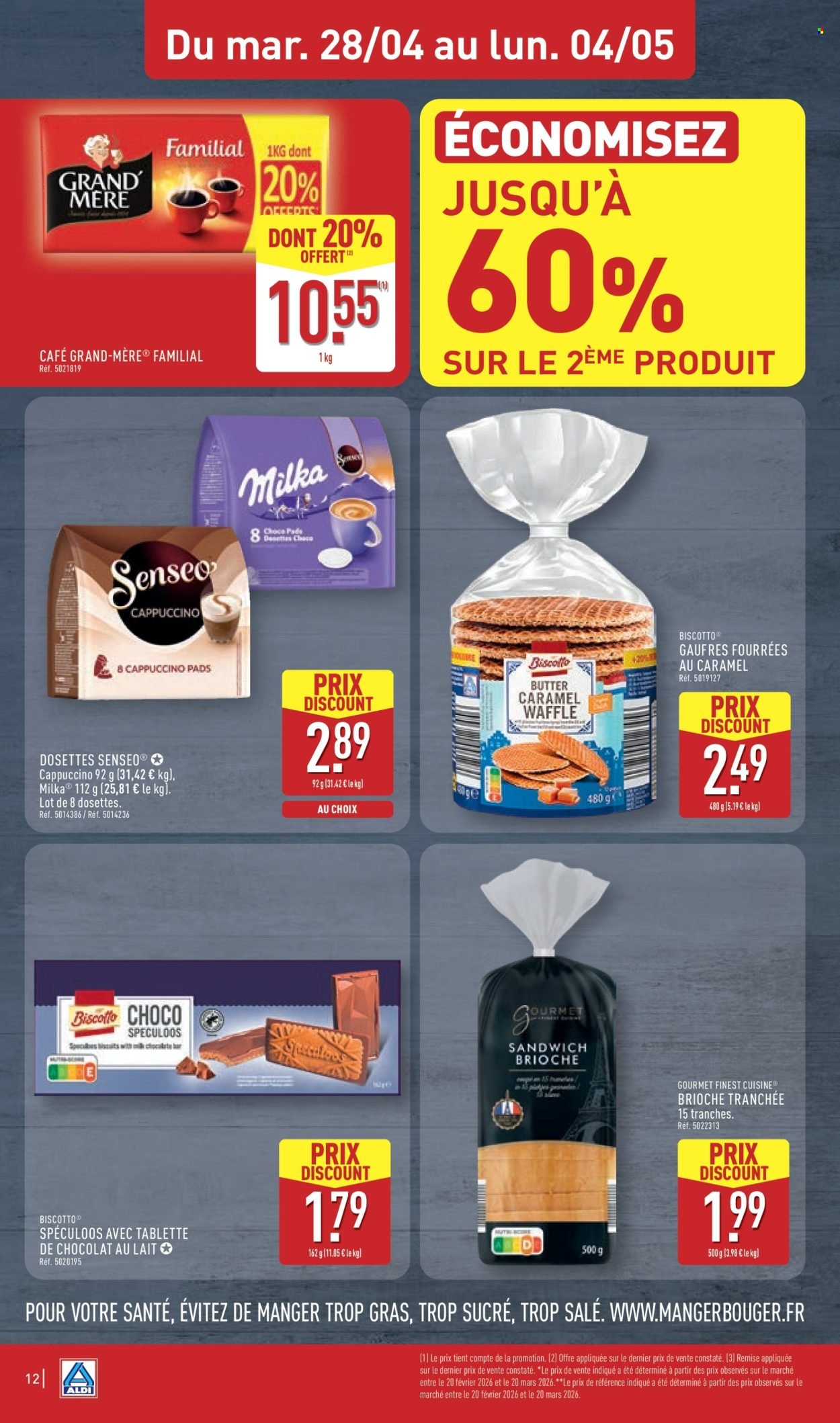 Catalogue ALDI - Nos bons plans josqu'à -70% sur le 2ème (2026-04-28 - 2026-05-04)