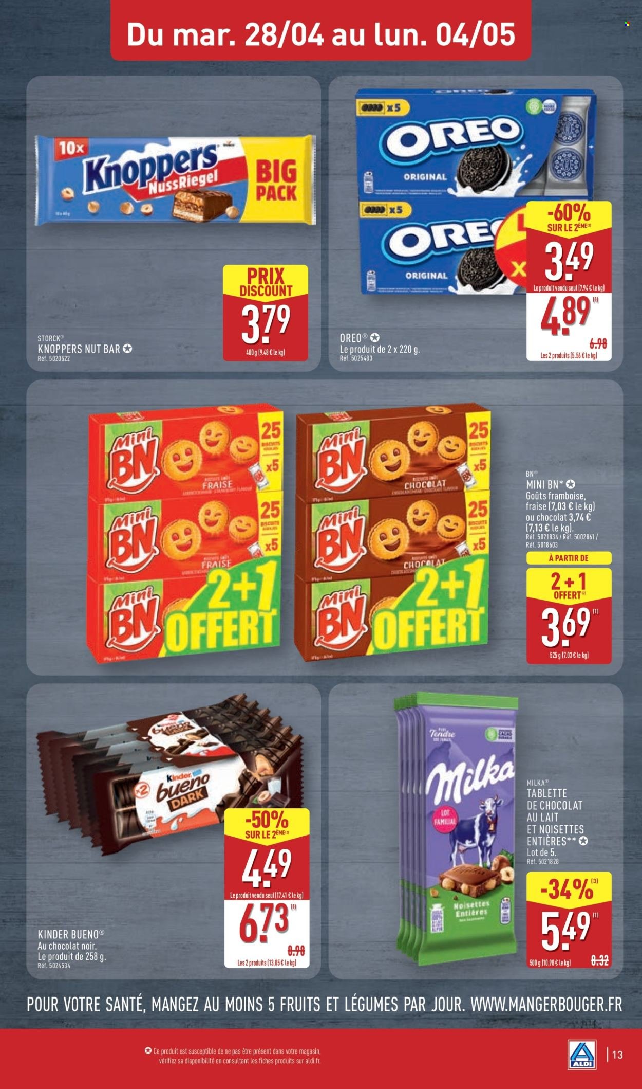 Catalogue ALDI - Nos bons plans josqu'à -70% sur le 2ème (2026-04-28 - 2026-05-04)