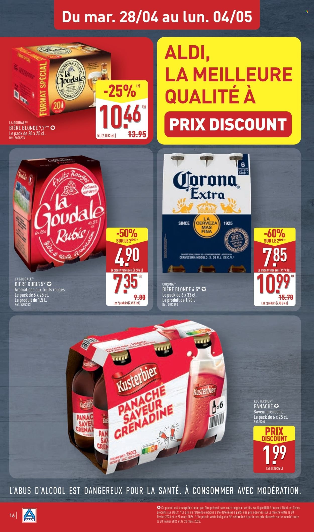 Catalogue ALDI - Nos bons plans josqu'à -70% sur le 2ème (2026-04-28 - 2026-05-04)