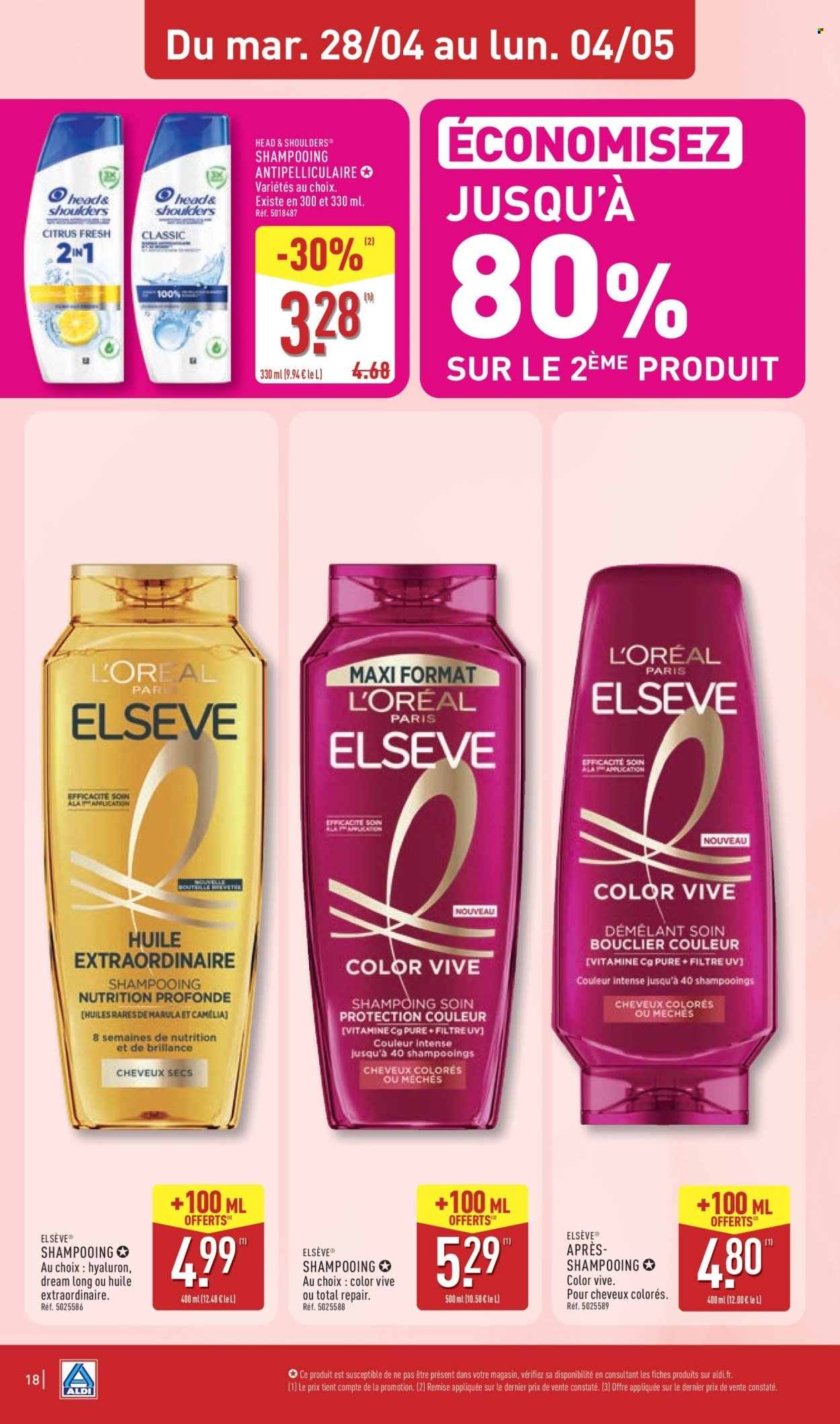 Catalogue ALDI - Nos bons plans josqu'à -70% sur le 2ème (2026-04-28 - 2026-05-04)