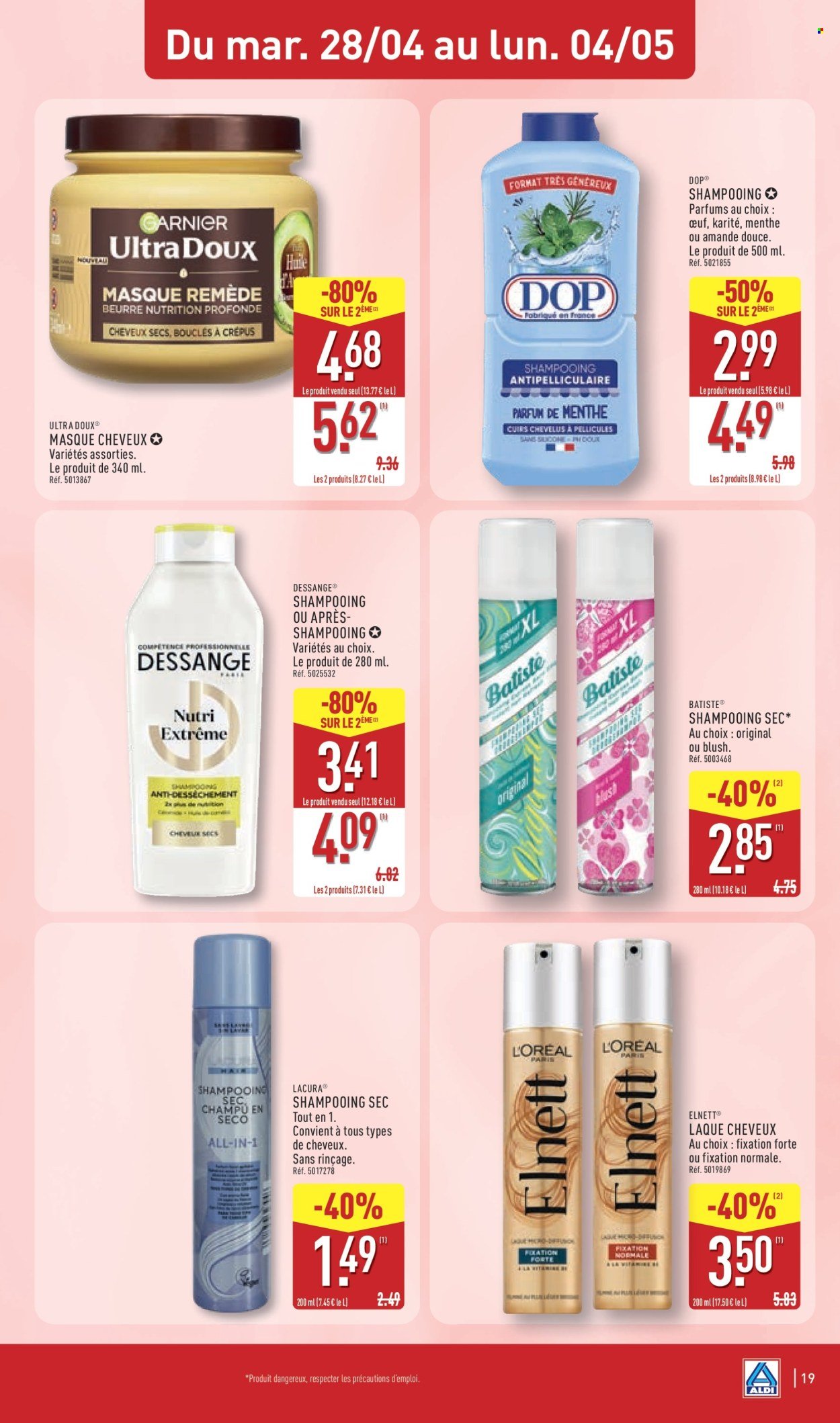 Catalogue ALDI - Nos bons plans josqu'à -70% sur le 2ème (2026-04-28 - 2026-05-04)