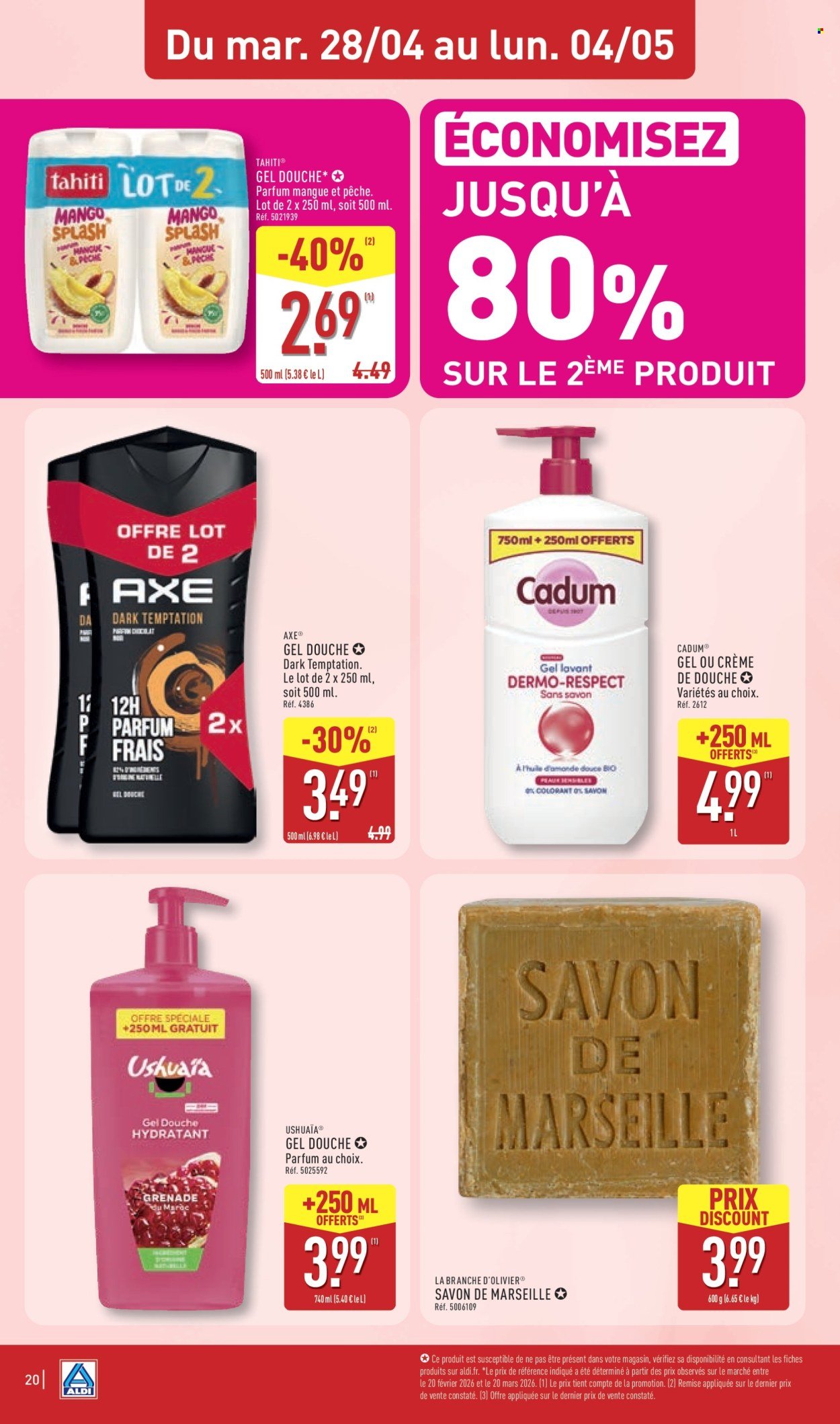 Catalogue ALDI - Nos bons plans josqu'à -70% sur le 2ème (2026-04-28 - 2026-05-04)