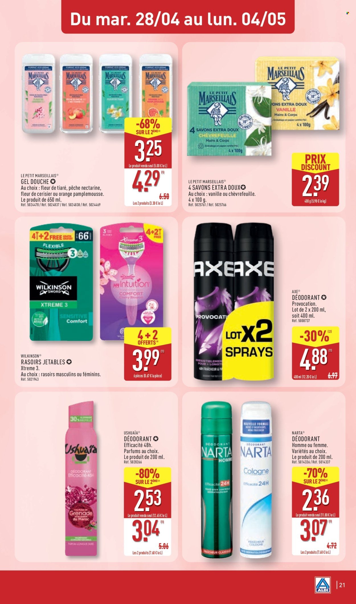Catalogue ALDI - Nos bons plans josqu'à -70% sur le 2ème (2026-04-28 - 2026-05-04)