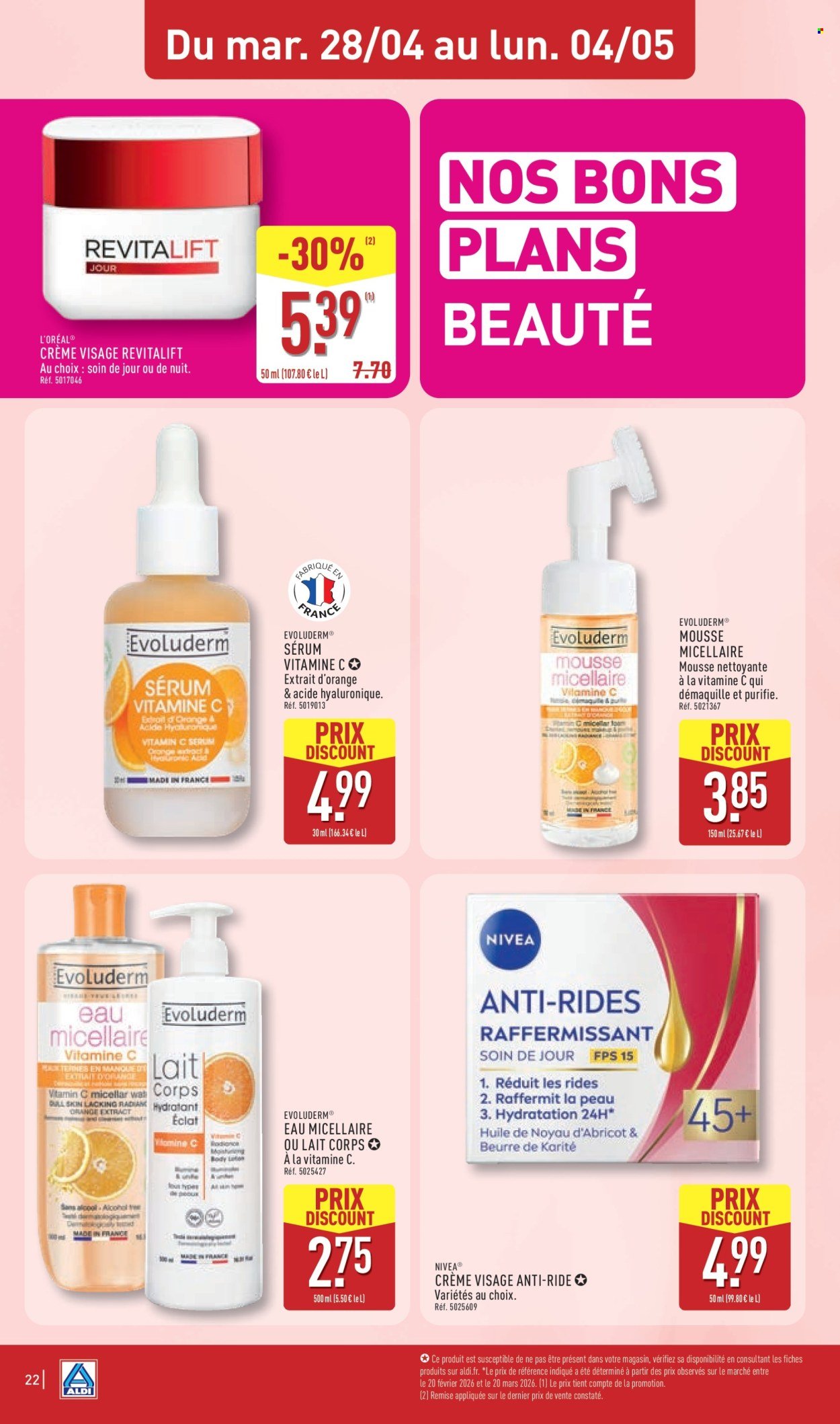 Catalogue ALDI - Nos bons plans josqu'à -70% sur le 2ème (2026-04-28 - 2026-05-04)