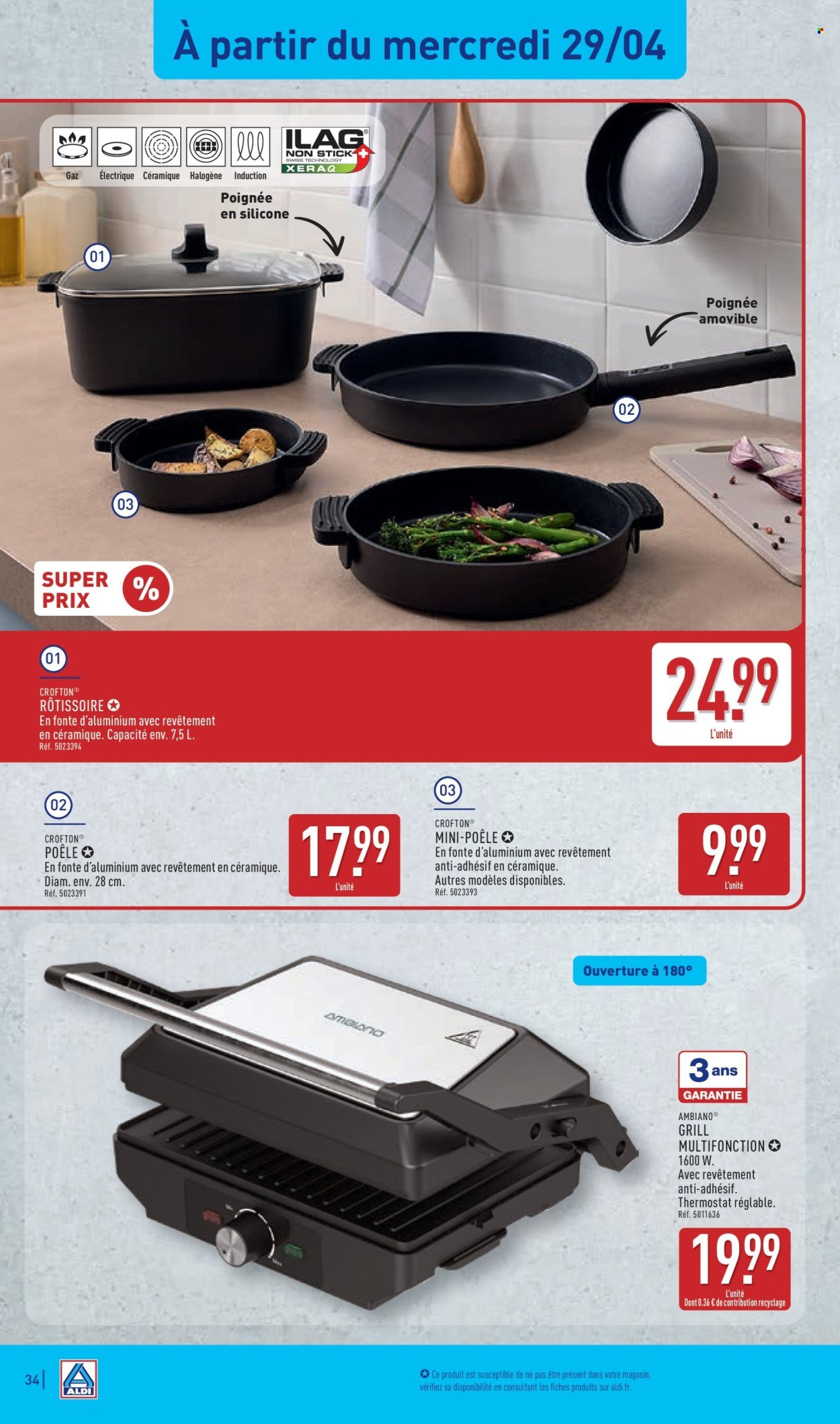 Catalogue ALDI - Nos bons plans josqu'à -70% sur le 2ème (2026-04-28 - 2026-05-04)