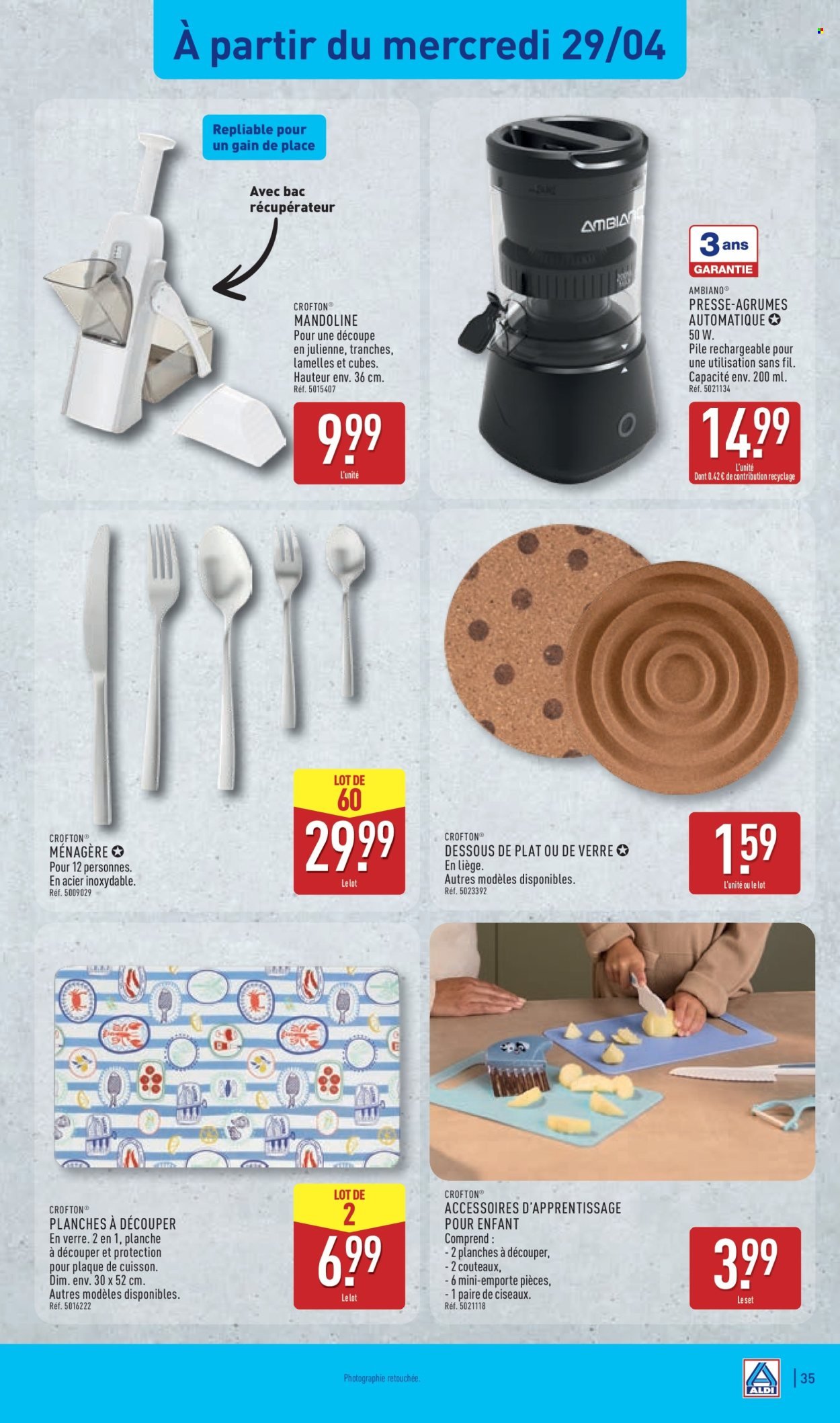 Catalogue ALDI - Nos bons plans josqu'à -70% sur le 2ème (2026-04-28 - 2026-05-04)