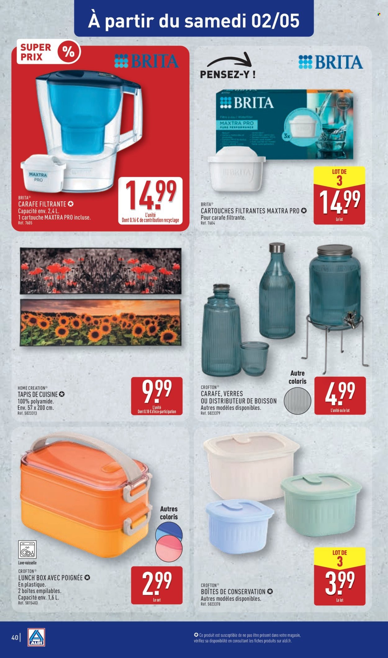 Catalogue ALDI - Nos bons plans josqu'à -70% sur le 2ème (2026-04-28 - 2026-05-04)
