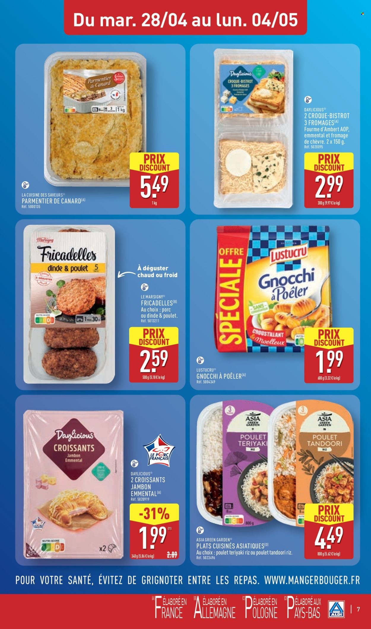 Catalogue ALDI - Nos bons plans josqu'à -70% sur le 2ème (2026-04-28 - 2026-05-04)