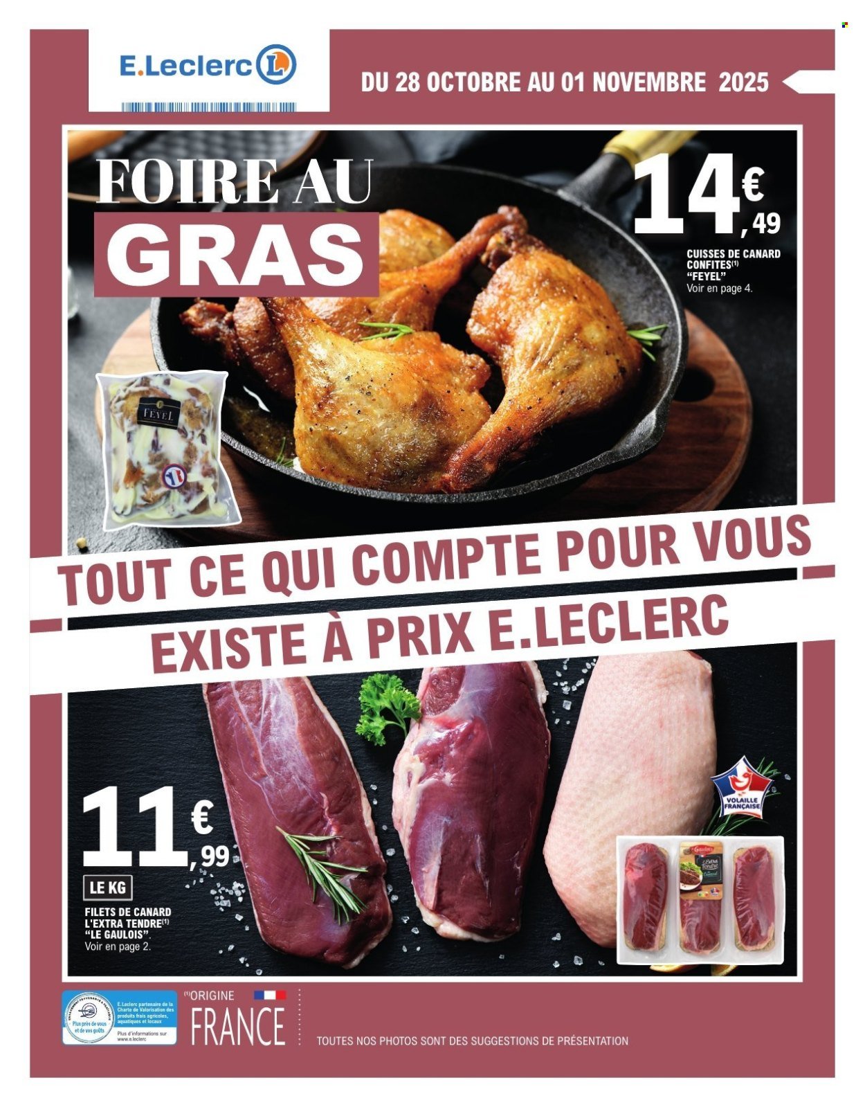 Catalogue E.LECLERC - FOIRE AU GRAS