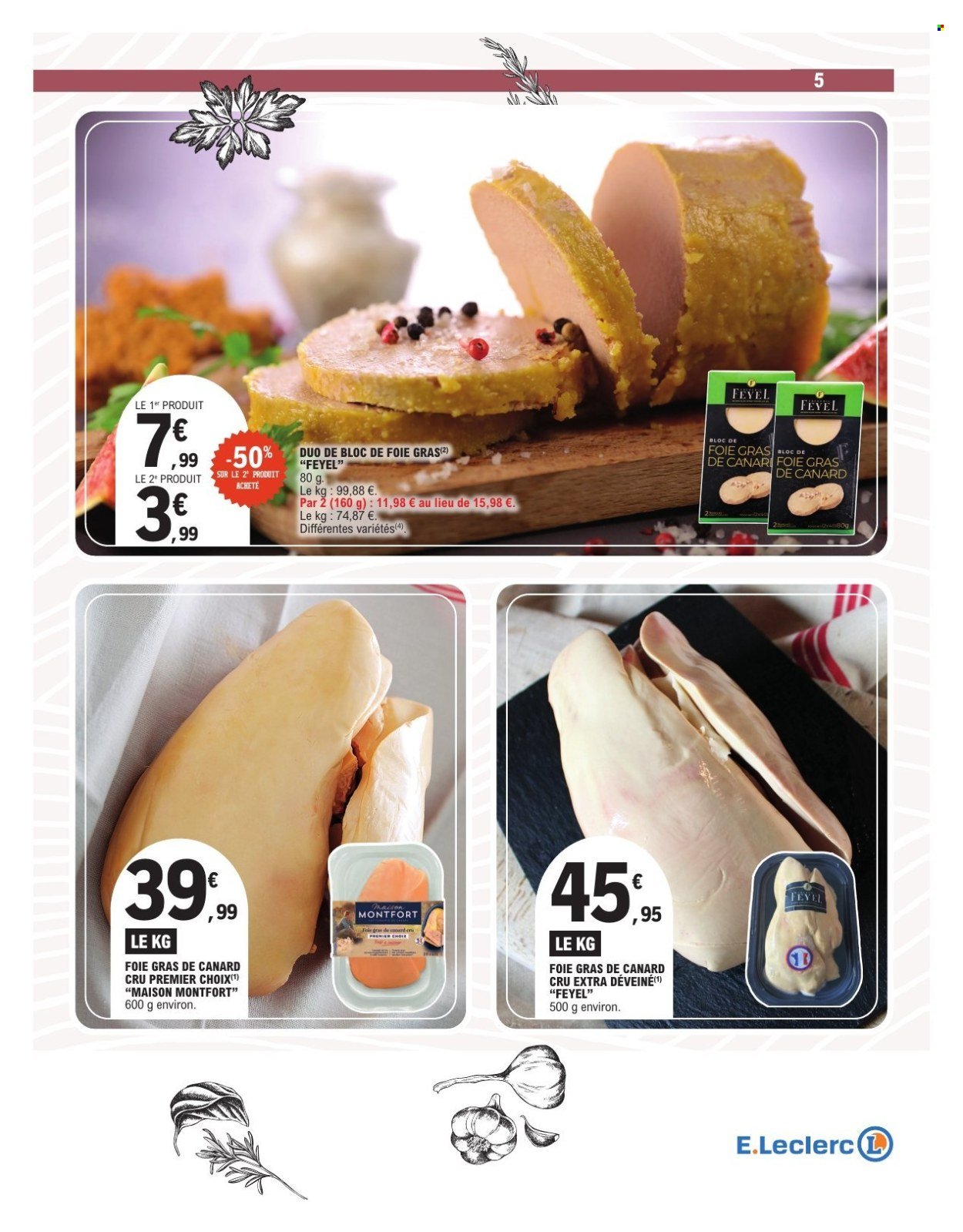 Catalogue E.LECLERC - FOIRE AU GRAS