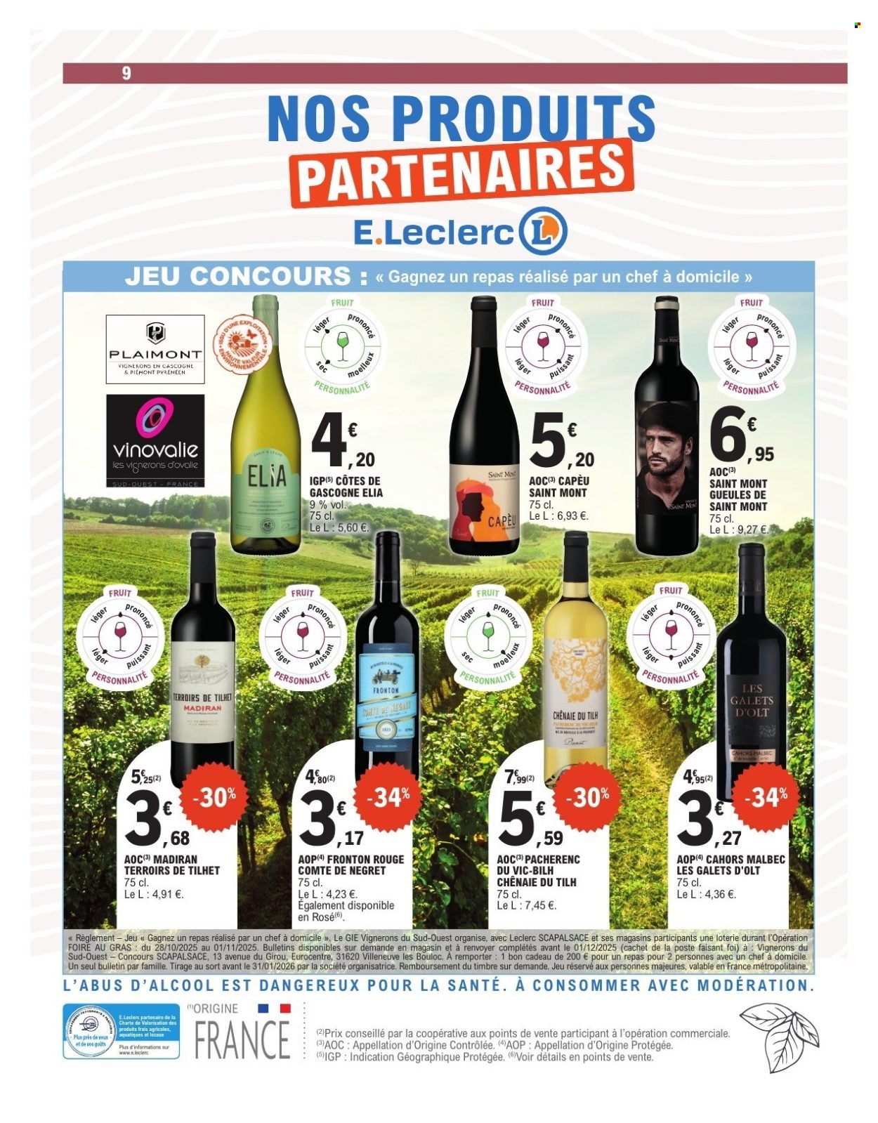 Catalogue E.LECLERC - FOIRE AU GRAS