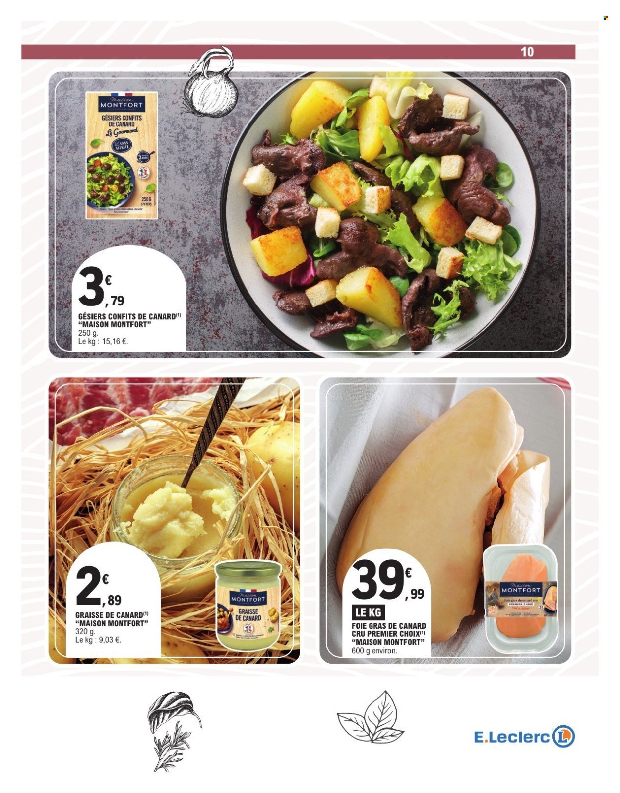 Catalogue E.LECLERC - FOIRE AU GRAS