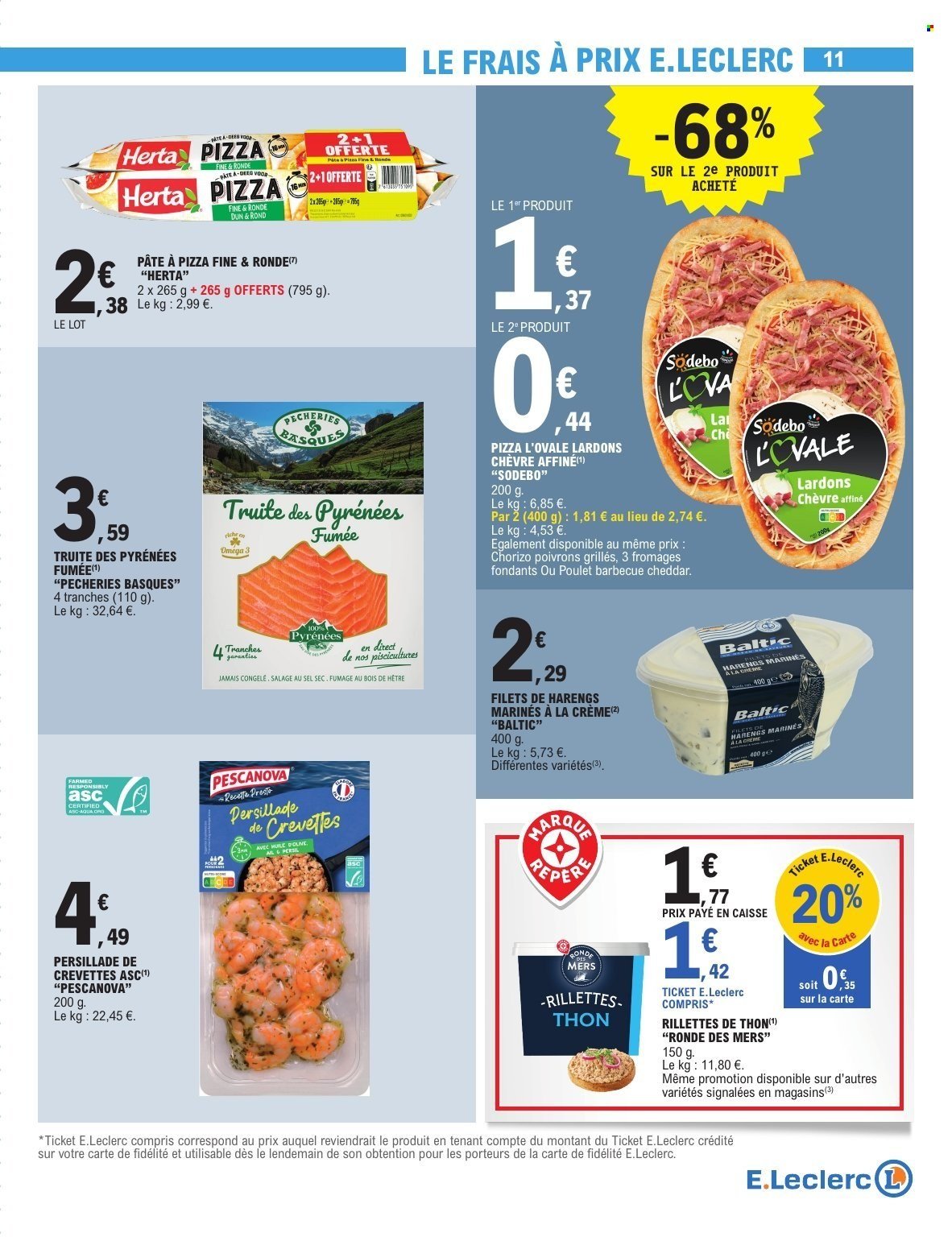 Catalogue E.LECLERC - TRAFIC POUVOIR ACHAT (2025-12-30 - 2026-01-10)