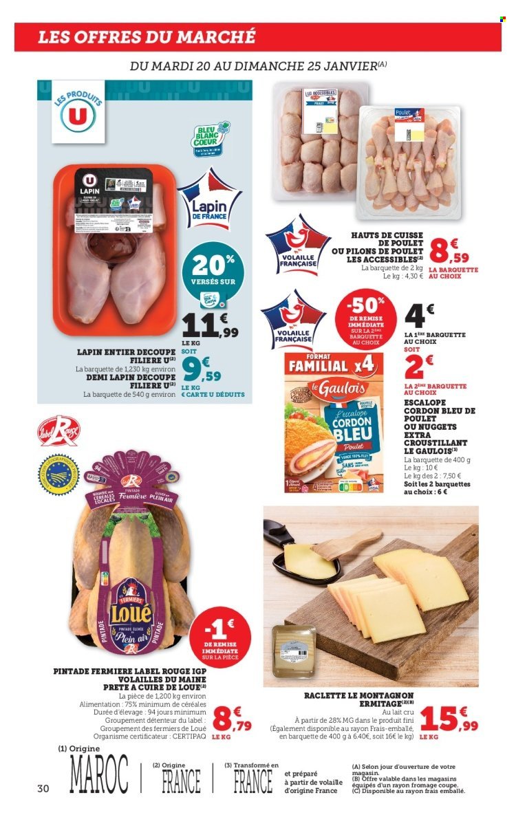 Catalogue SUPER U - Les prix bas de la semaine (2026-01-20 - 2026-02-01)
