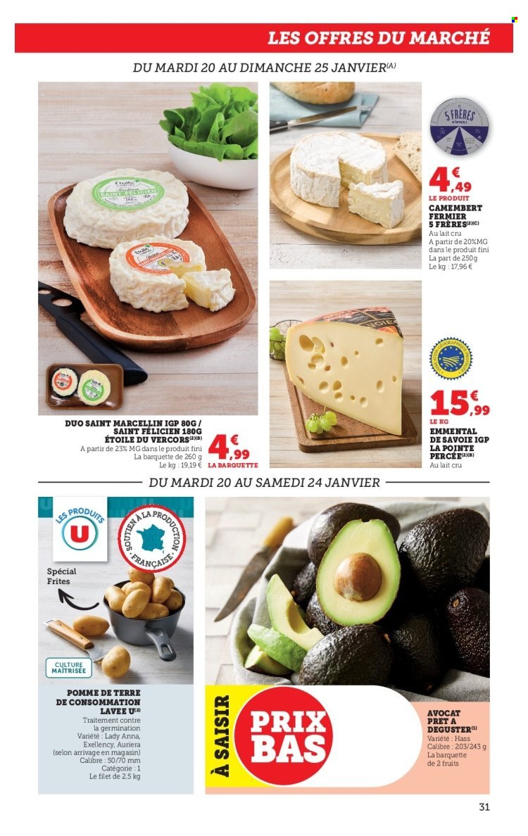 Catalogue SUPER U - Les prix bas de la semaine (2026-01-20 - 2026-02-01)