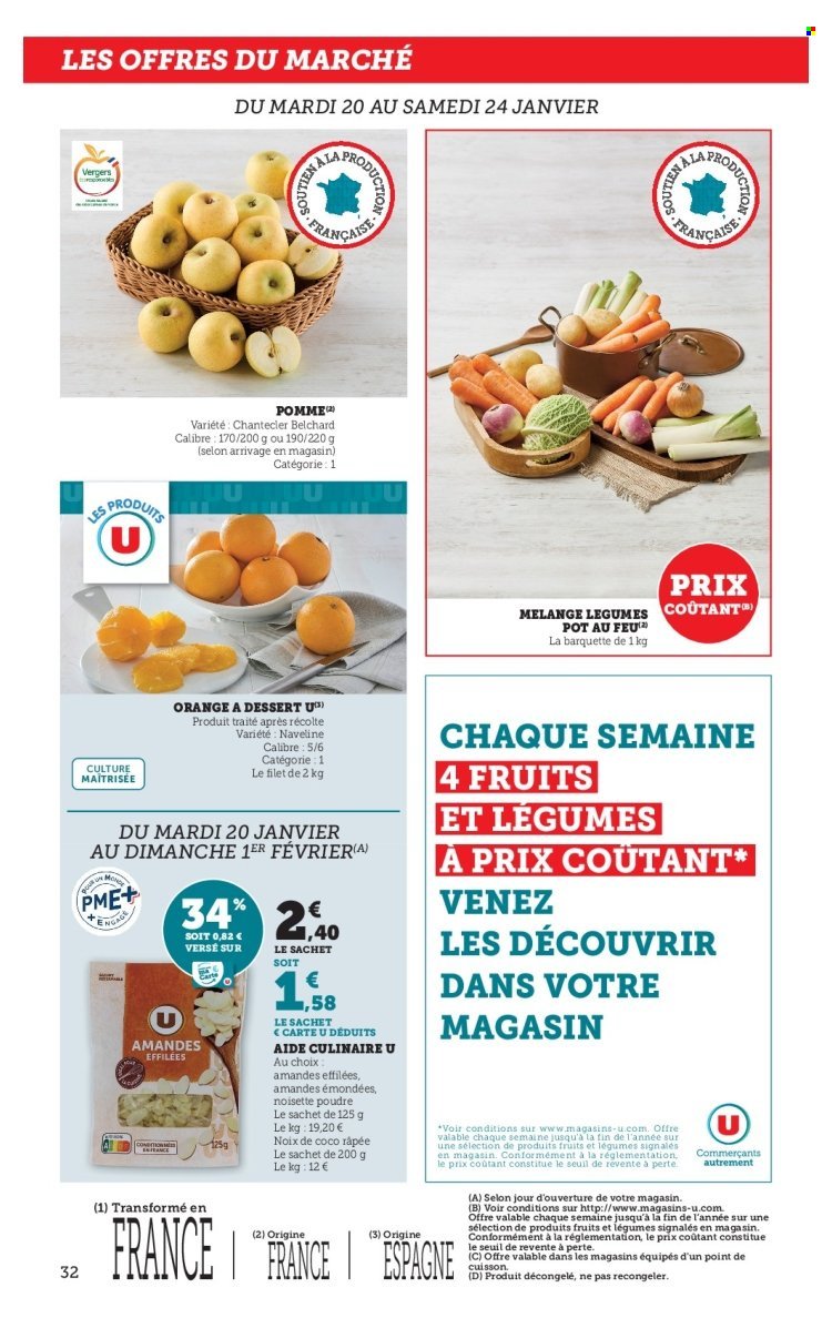 Catalogue SUPER U - Les prix bas de la semaine (2026-01-20 - 2026-02-01)