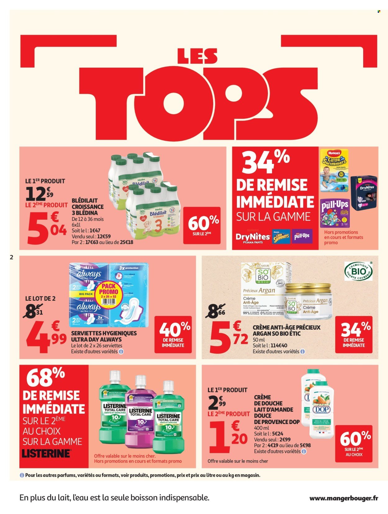 Catalogue AUCHAN - Tops, Halles hypers