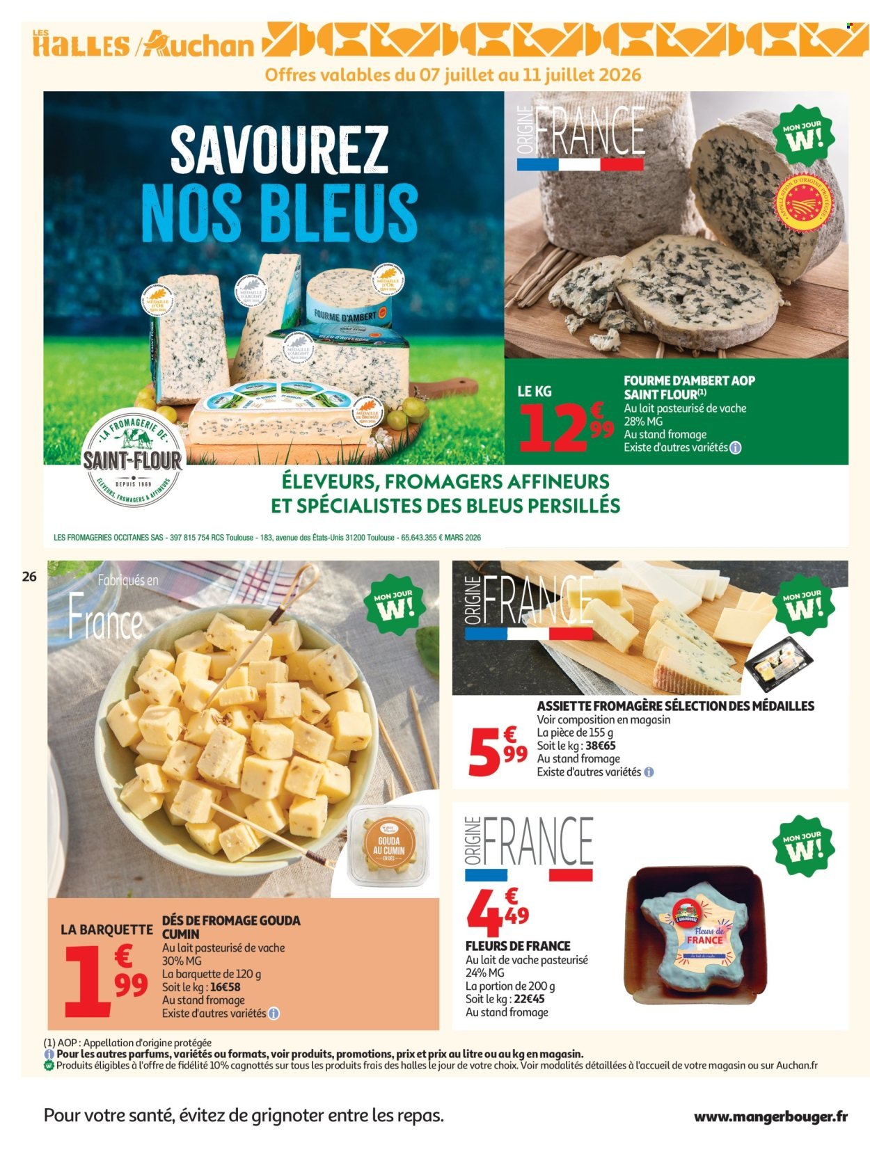 Catalogue AUCHAN - Tops, Halles hypers
