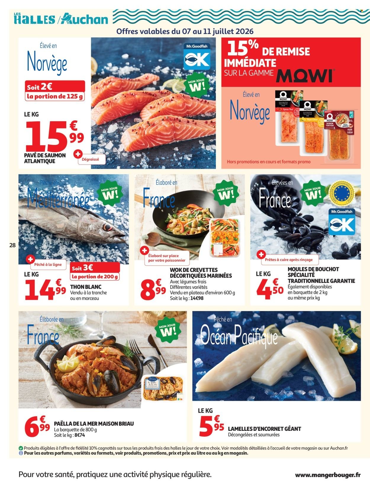 Catalogue AUCHAN - Tops, Halles hypers