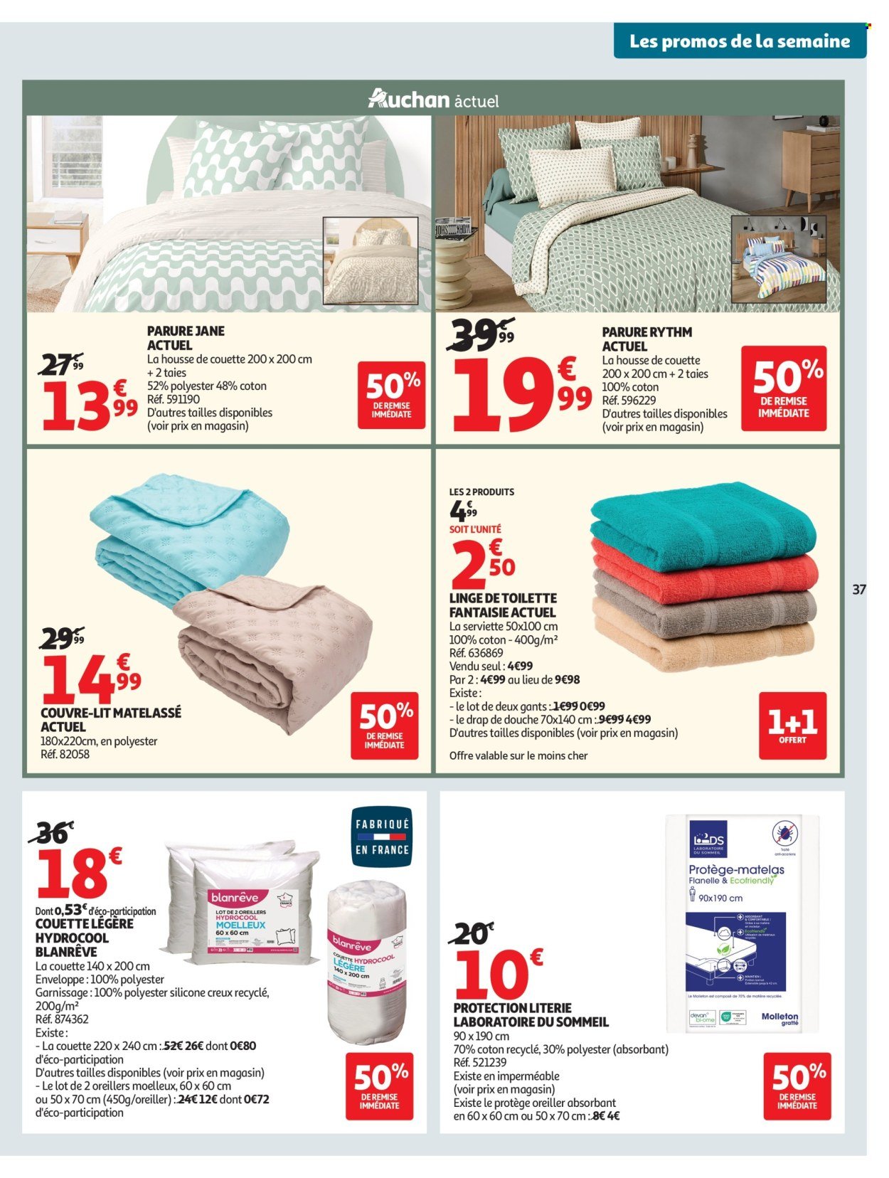 Catalogue AUCHAN - Tops, Halles hypers