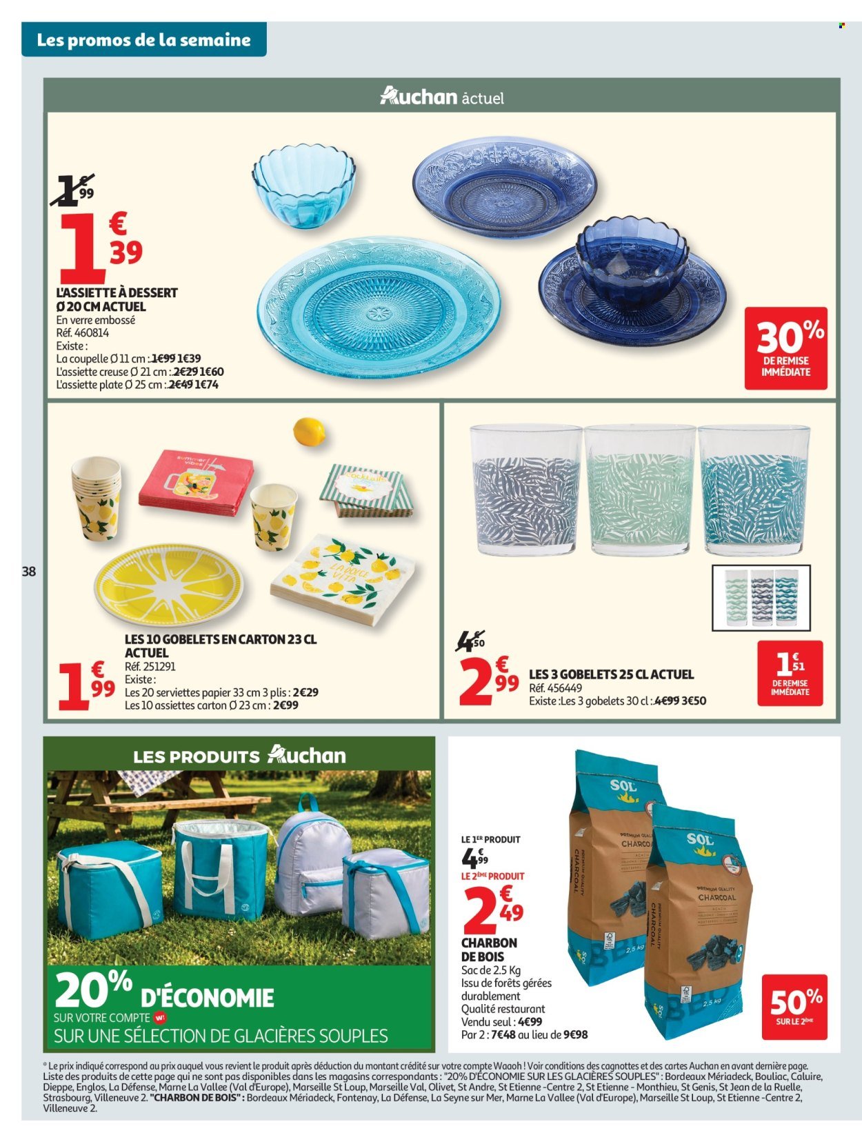 Catalogue AUCHAN - Tops, Halles hypers