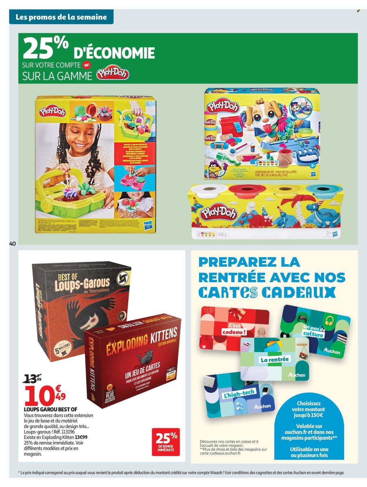 Catalogue AUCHAN - Tops, Halles hypers