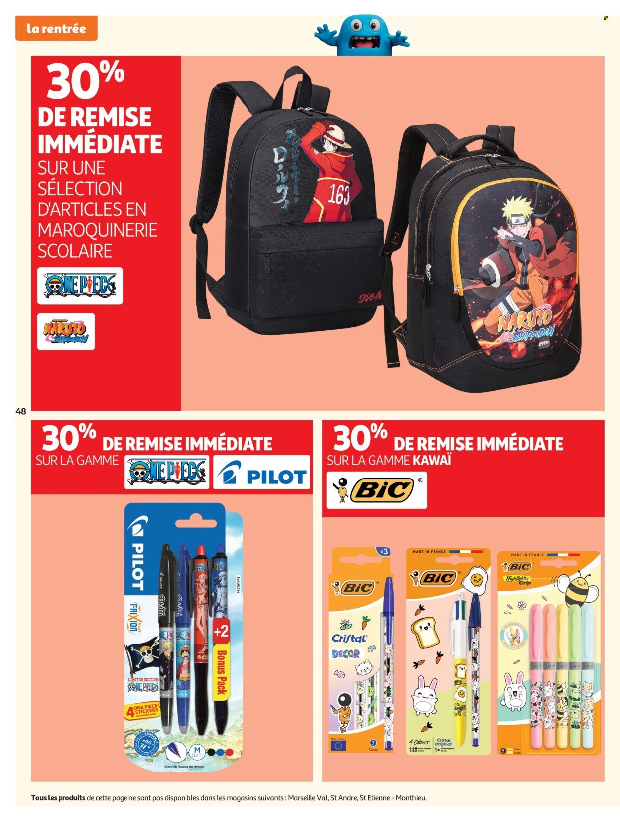 Catalogue AUCHAN - Tops, Halles hypers