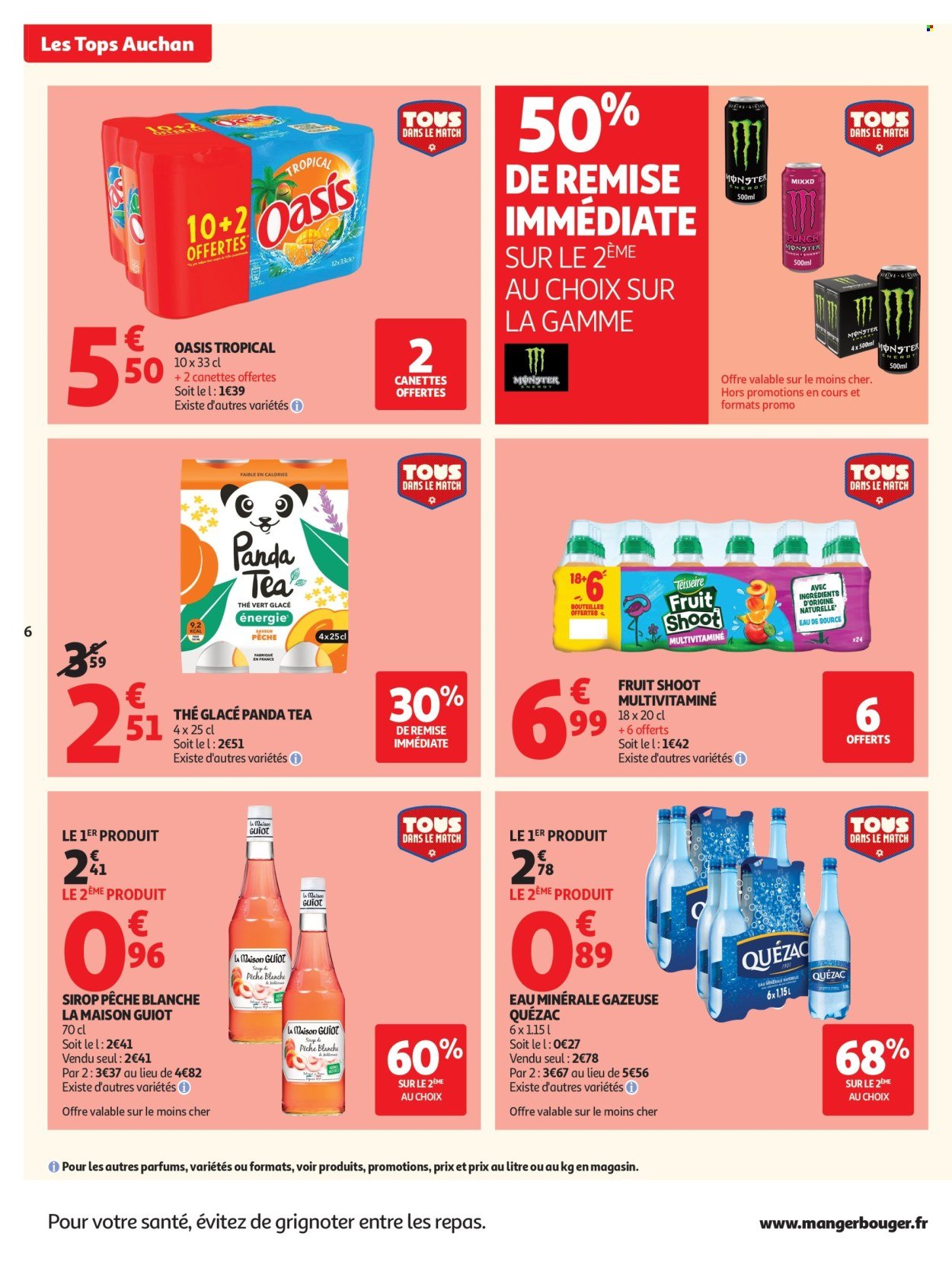 Catalogue AUCHAN - Tops, Halles hypers