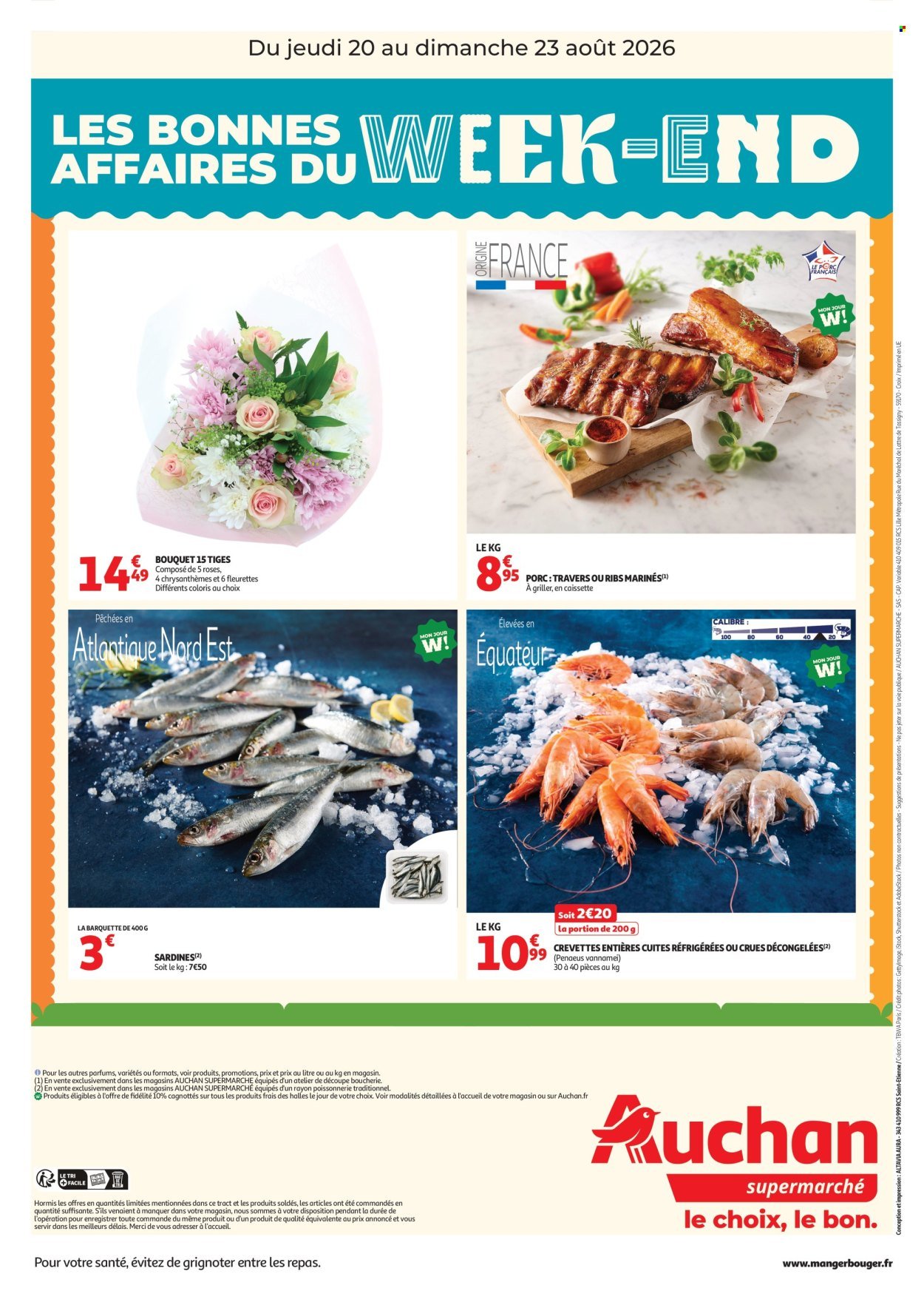 Catalogue AUCHAN - Bons plans du week end