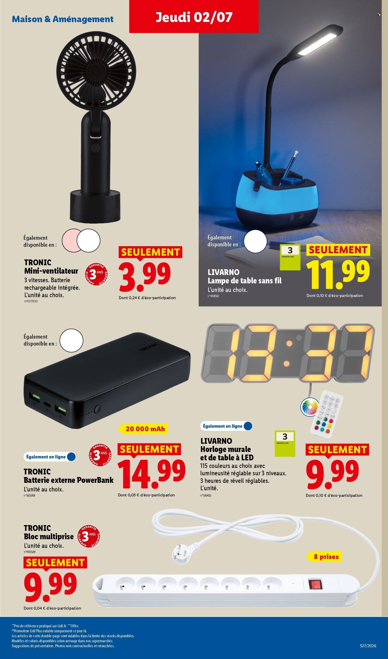 Catalogue LIDL - Les promos de la semaine