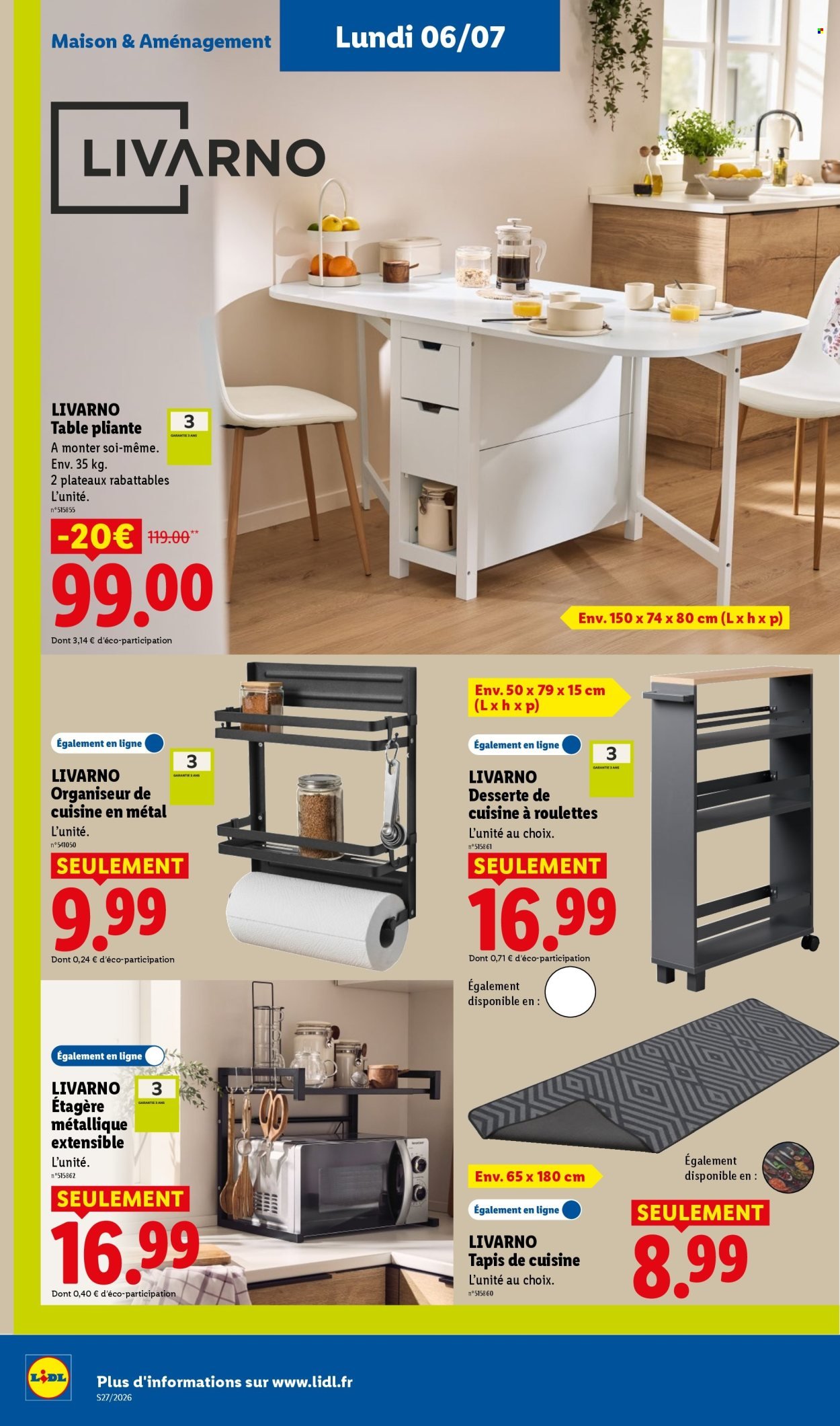 Catalogue LIDL - Les promos de la semaine